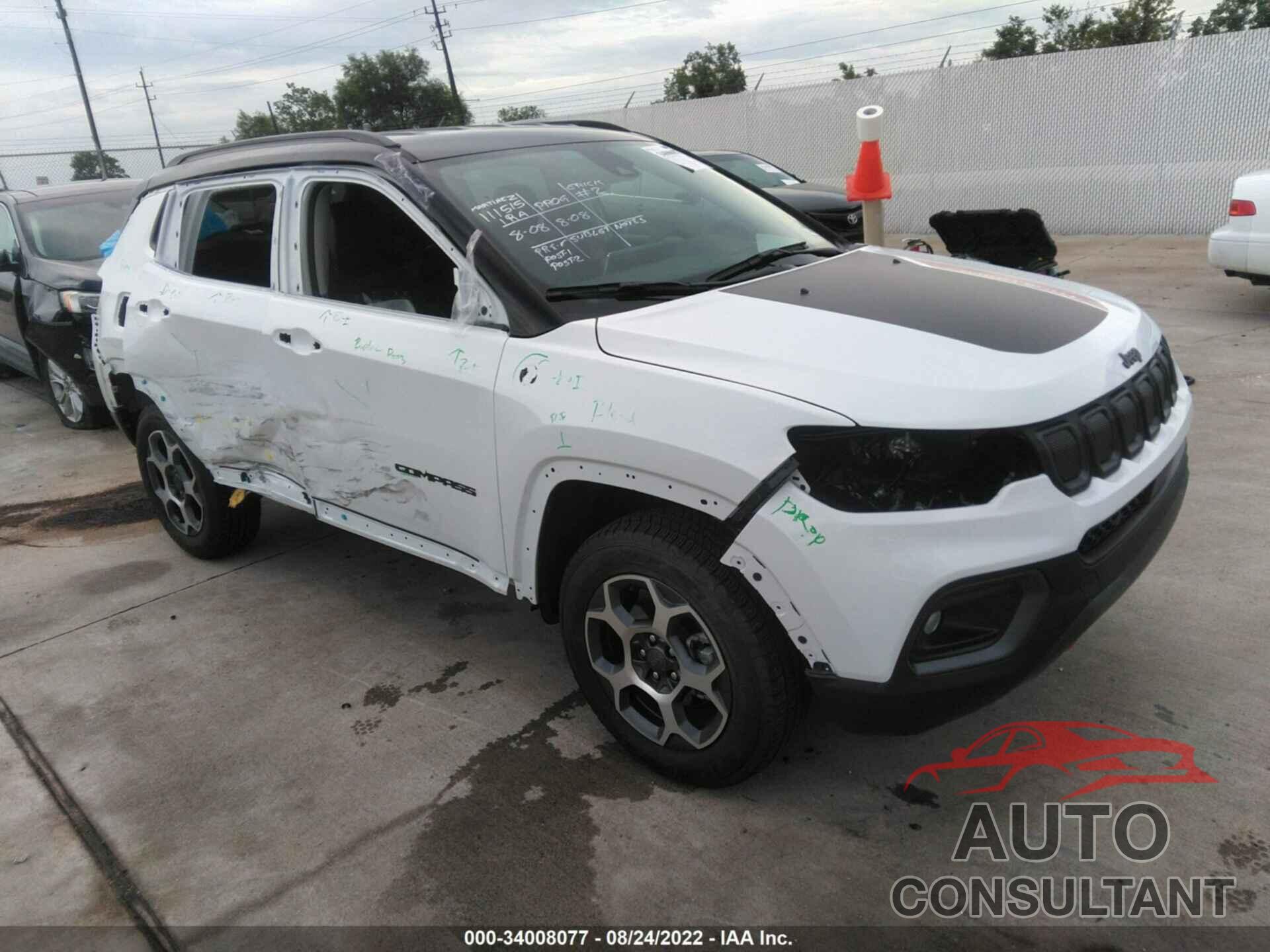 JEEP COMPASS 2022 - 3C4NJDDB0NT175719