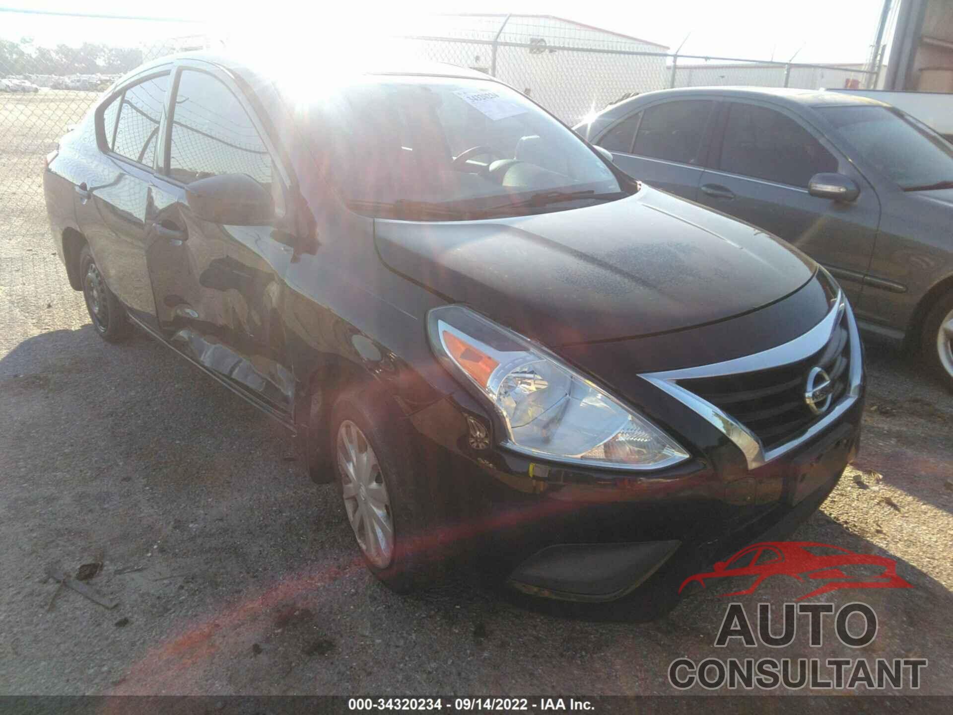 NISSAN VERSA 2016 - 3N1CN7AP9GL820709