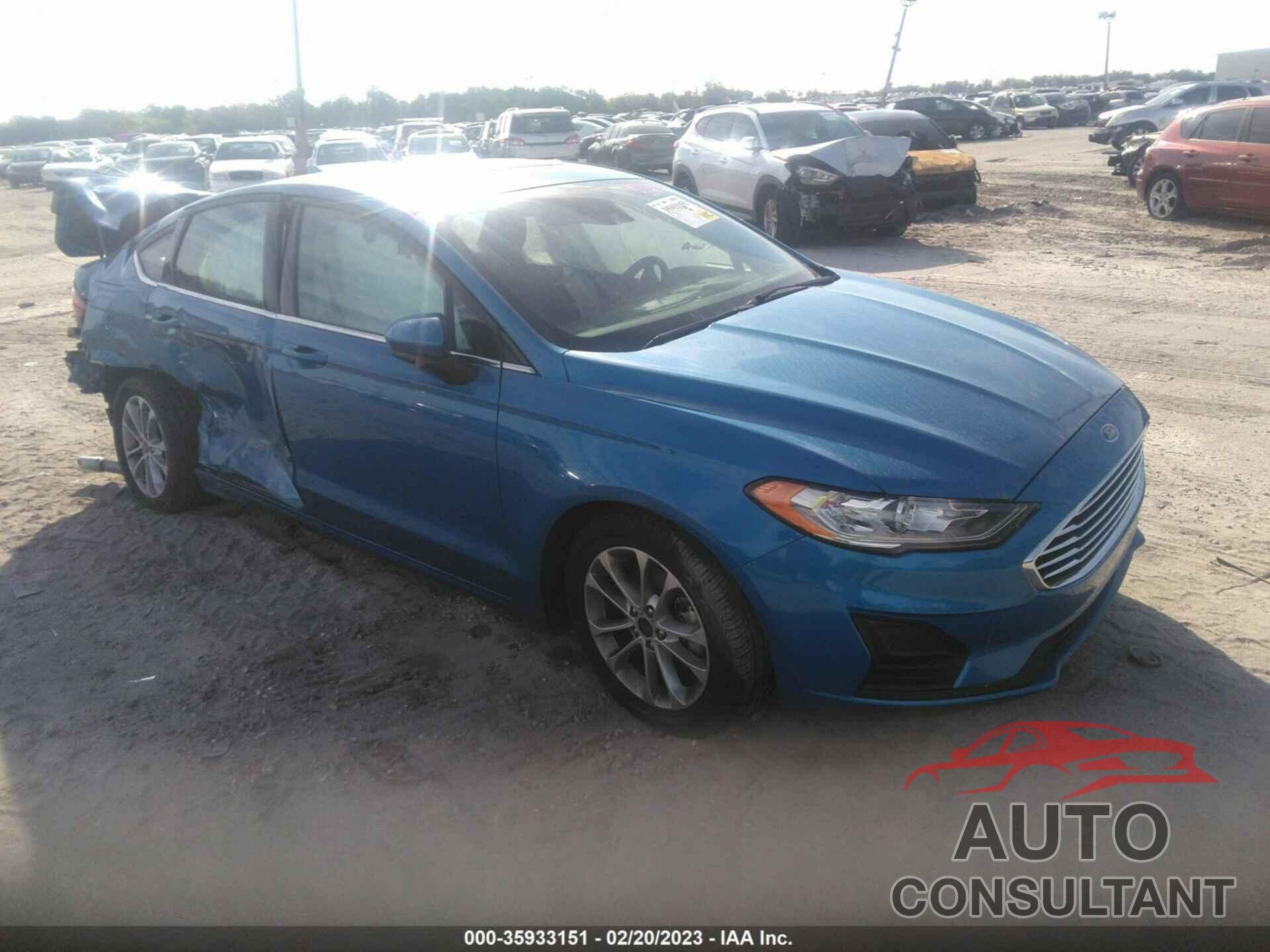 FORD FUSION 2020 - 3FA6P0HD6LR172833