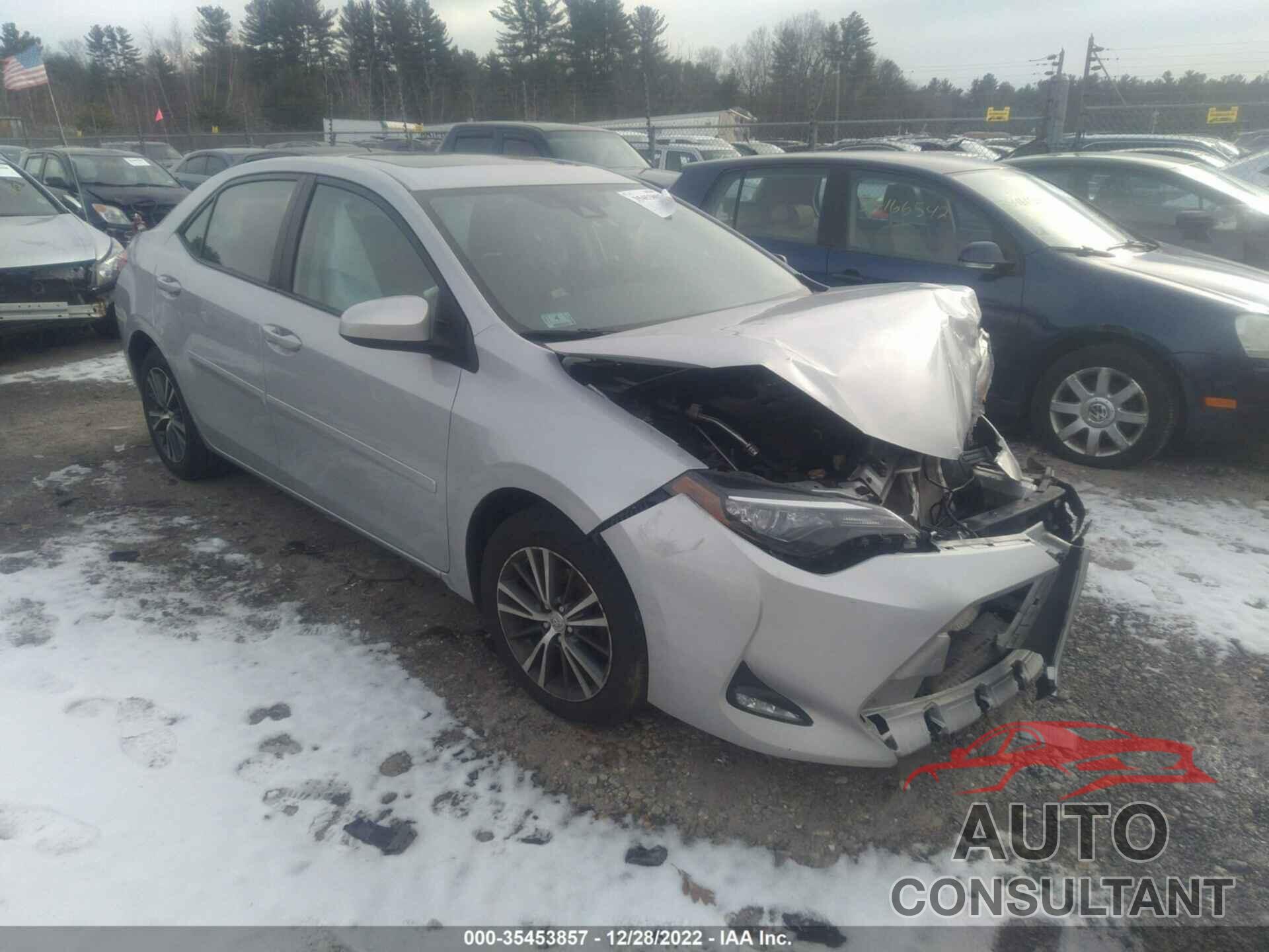 TOYOTA COROLLA 2017 - 2T1BURHE3HC756392