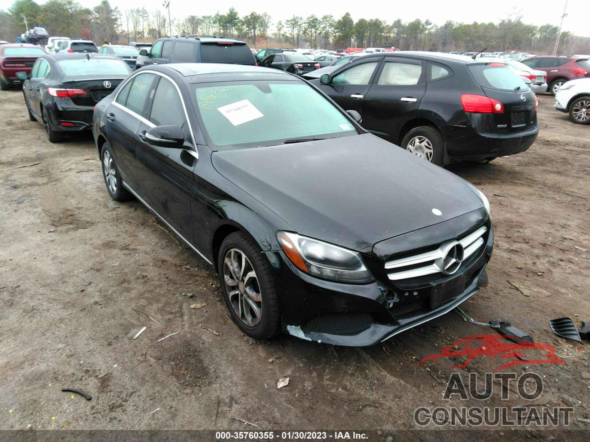 MERCEDES-BENZ C-CLASS 2016 - WDDWF4KB9GR127937