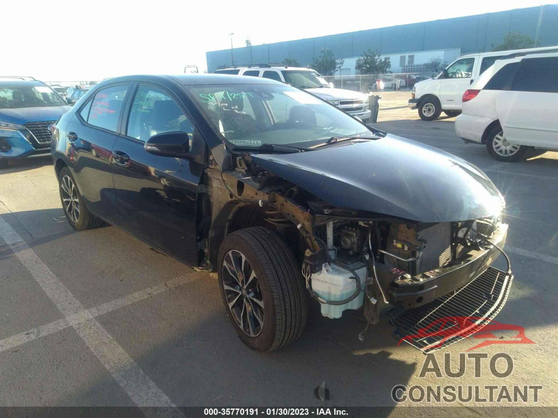 TOYOTA COROLLA 2017 - 5YFBURHE2HP646689