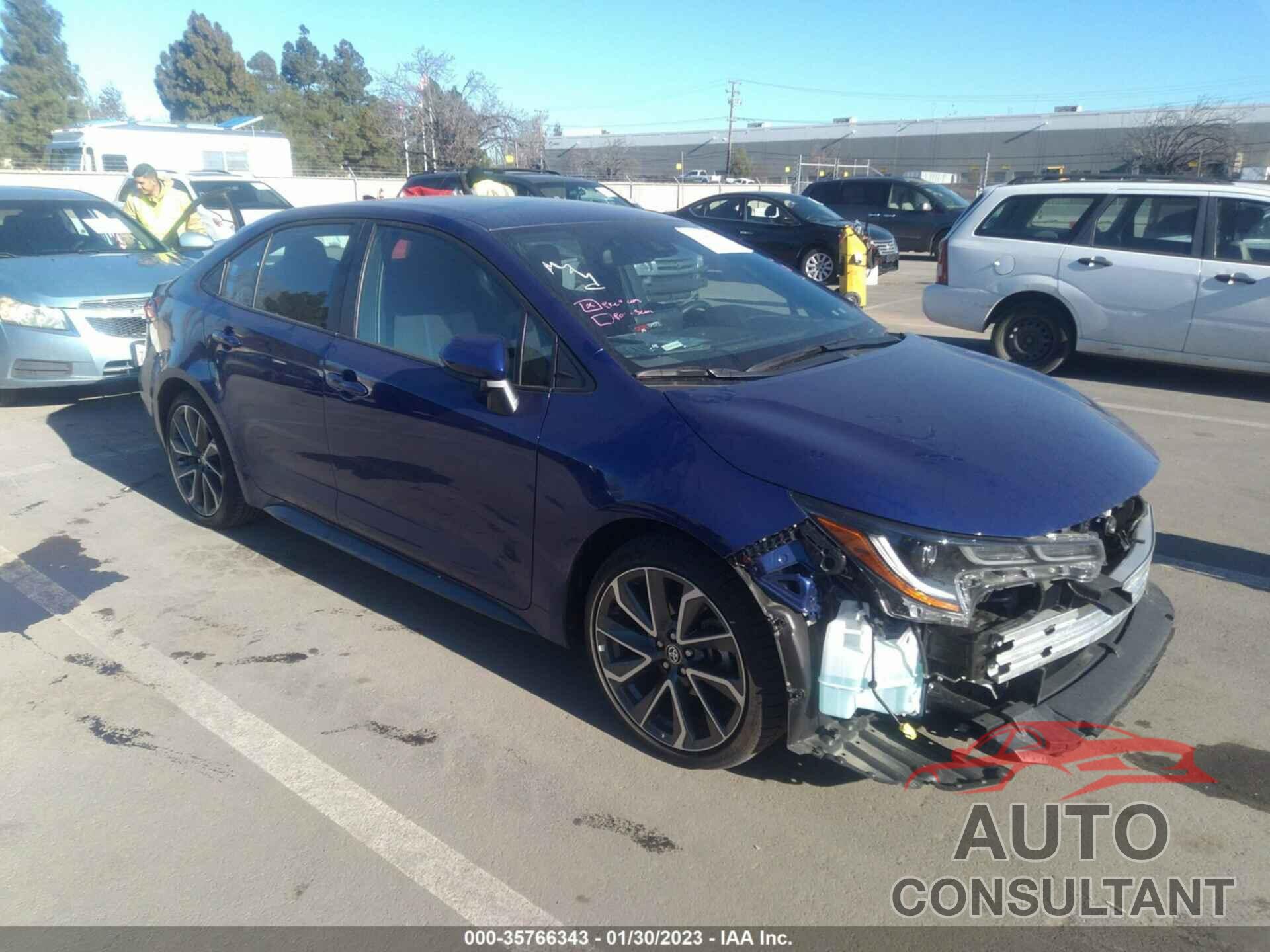 TOYOTA COROLLA 2022 - 5YFS4MCE0NP111981