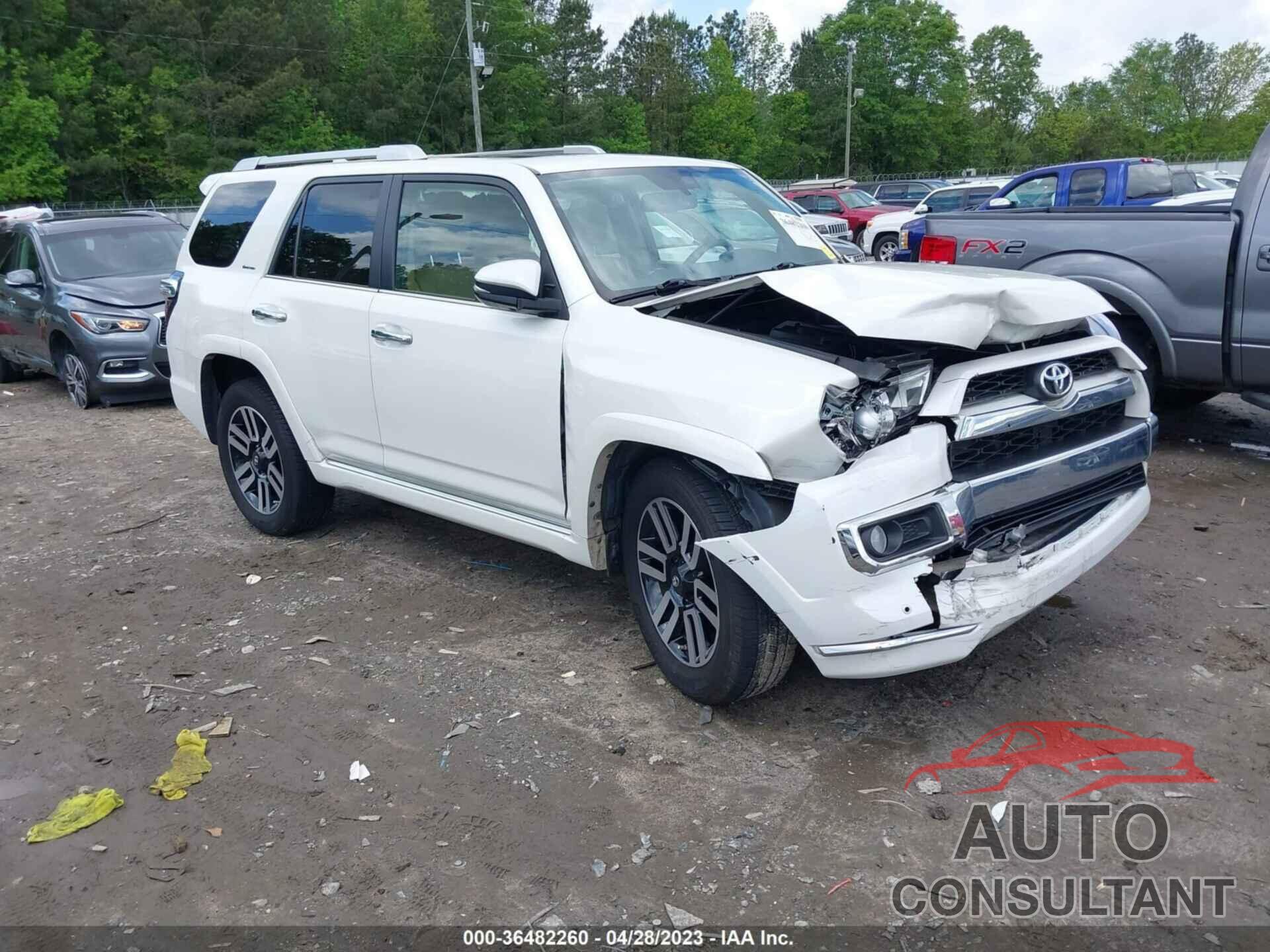 TOYOTA 4RUNNER 2017 - JTEZU5JR3H5160602