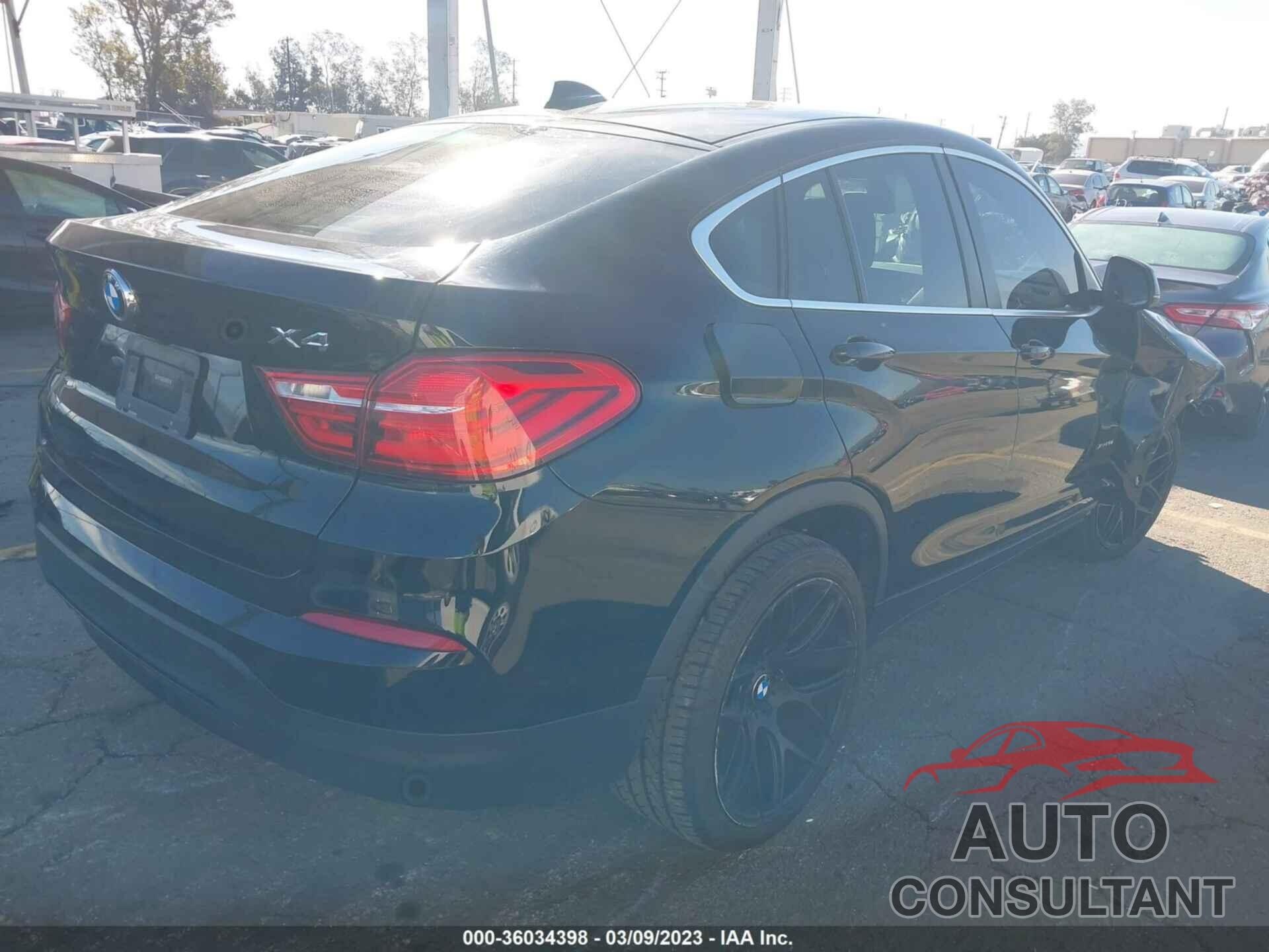BMW X4 2015 - 5UXXW3C50F0M89478