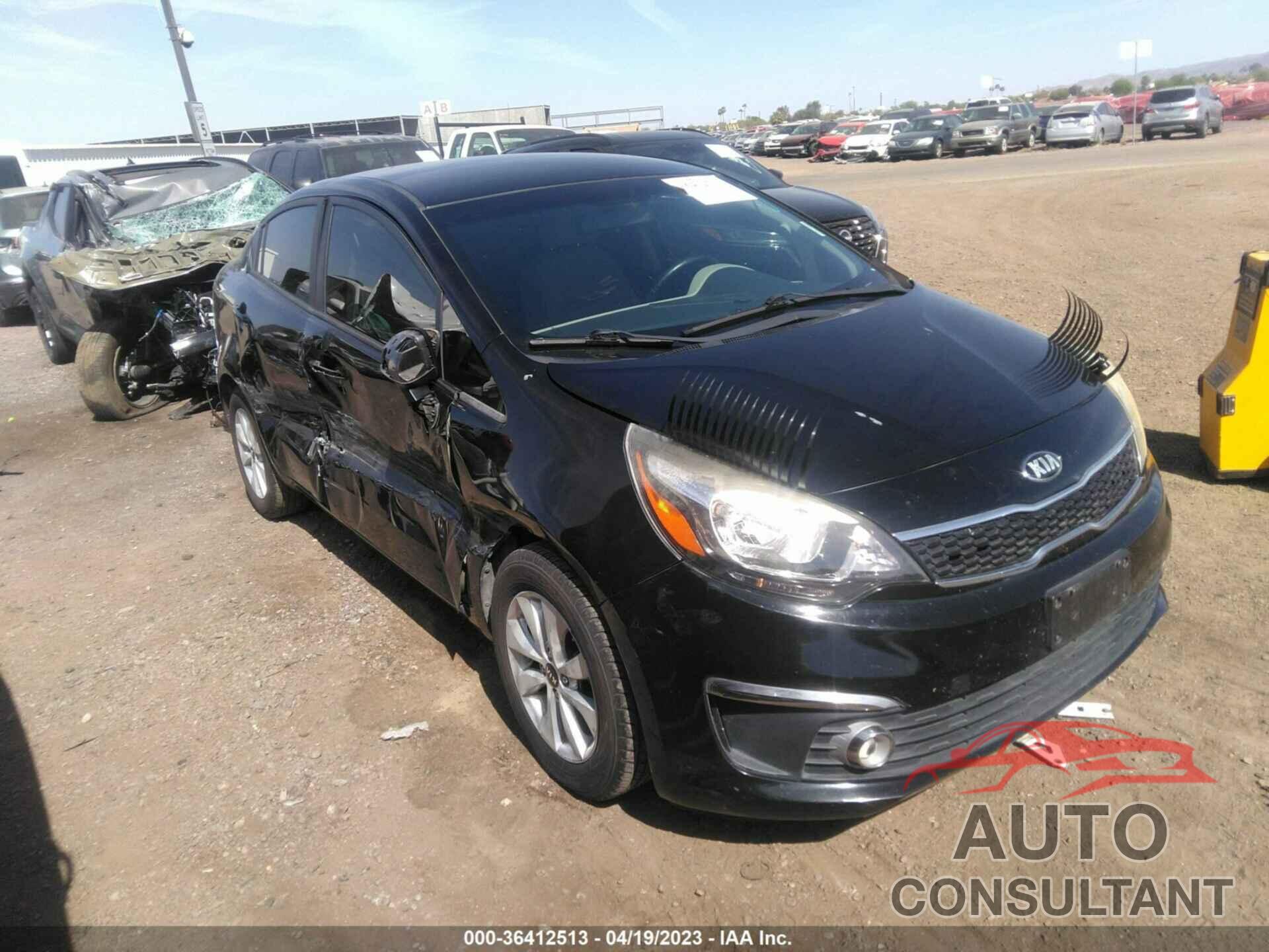 KIA RIO 2016 - KNADN4A37G6565577