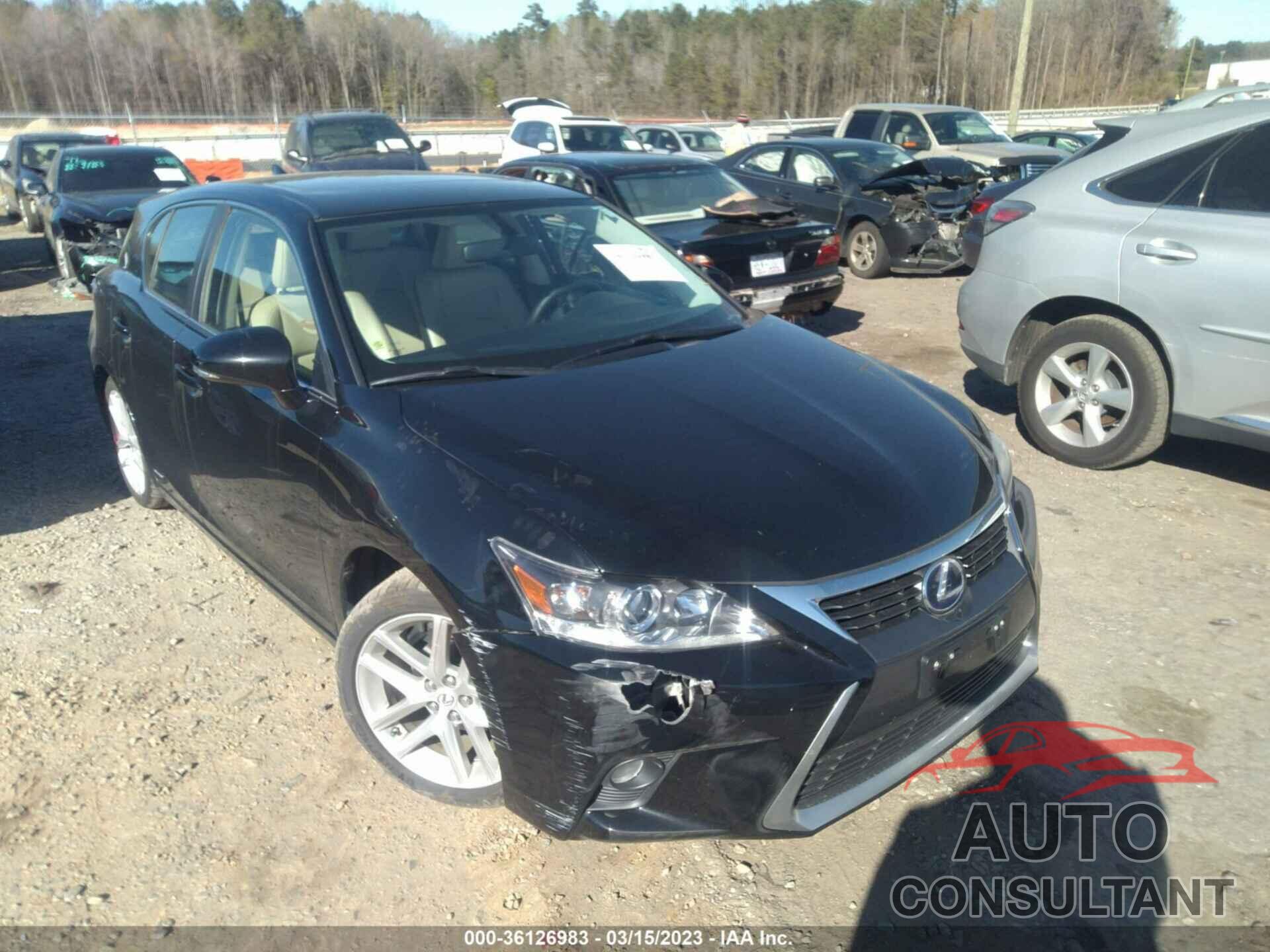 LEXUS CT 200H 2015 - JTHKD5BH1F2225469