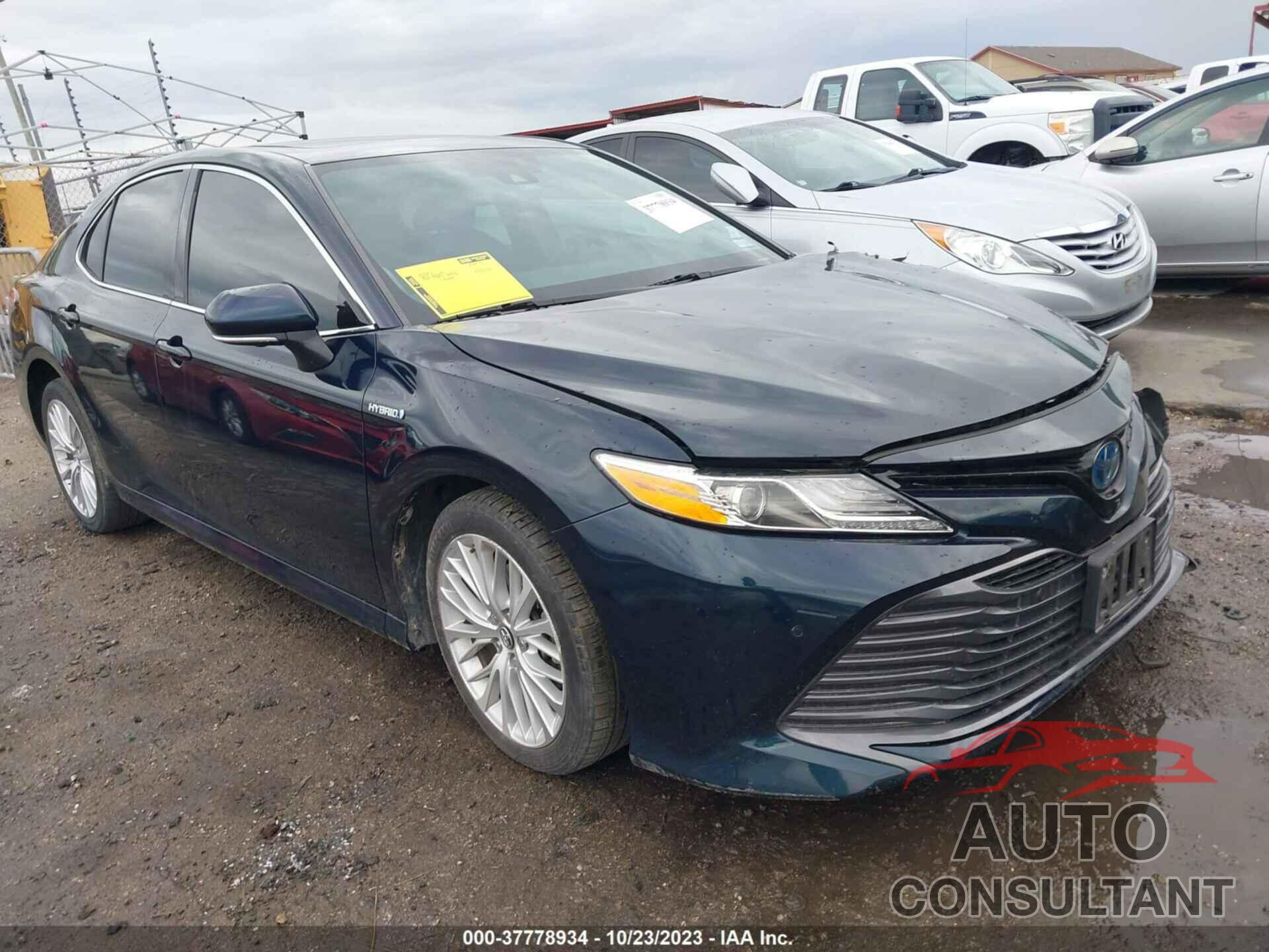 TOYOTA CAMRY 2019 - 4T1B21HK6KU013681