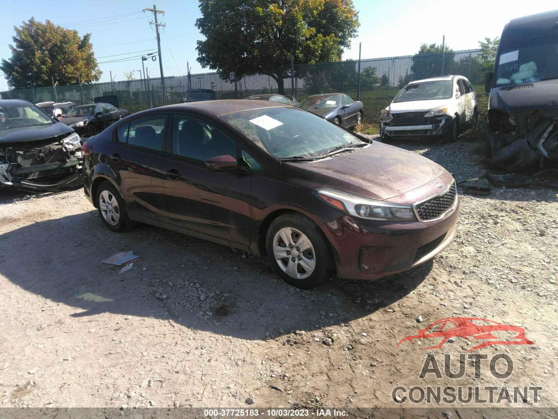 KIA FORTE 2017 - 3KPFK4A70HE022526