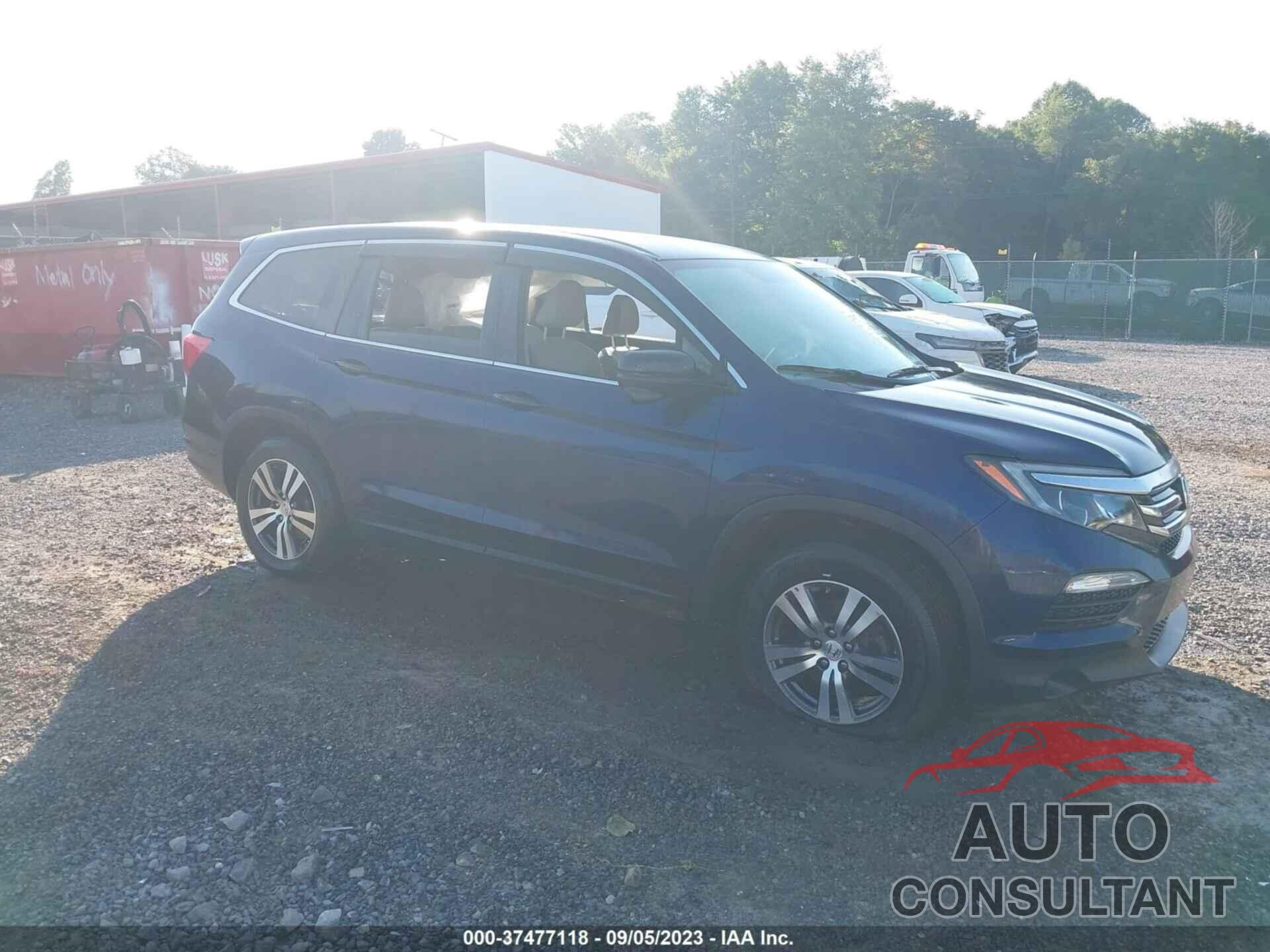 HONDA PILOT 2017 - 5FNYF6H36HB072109