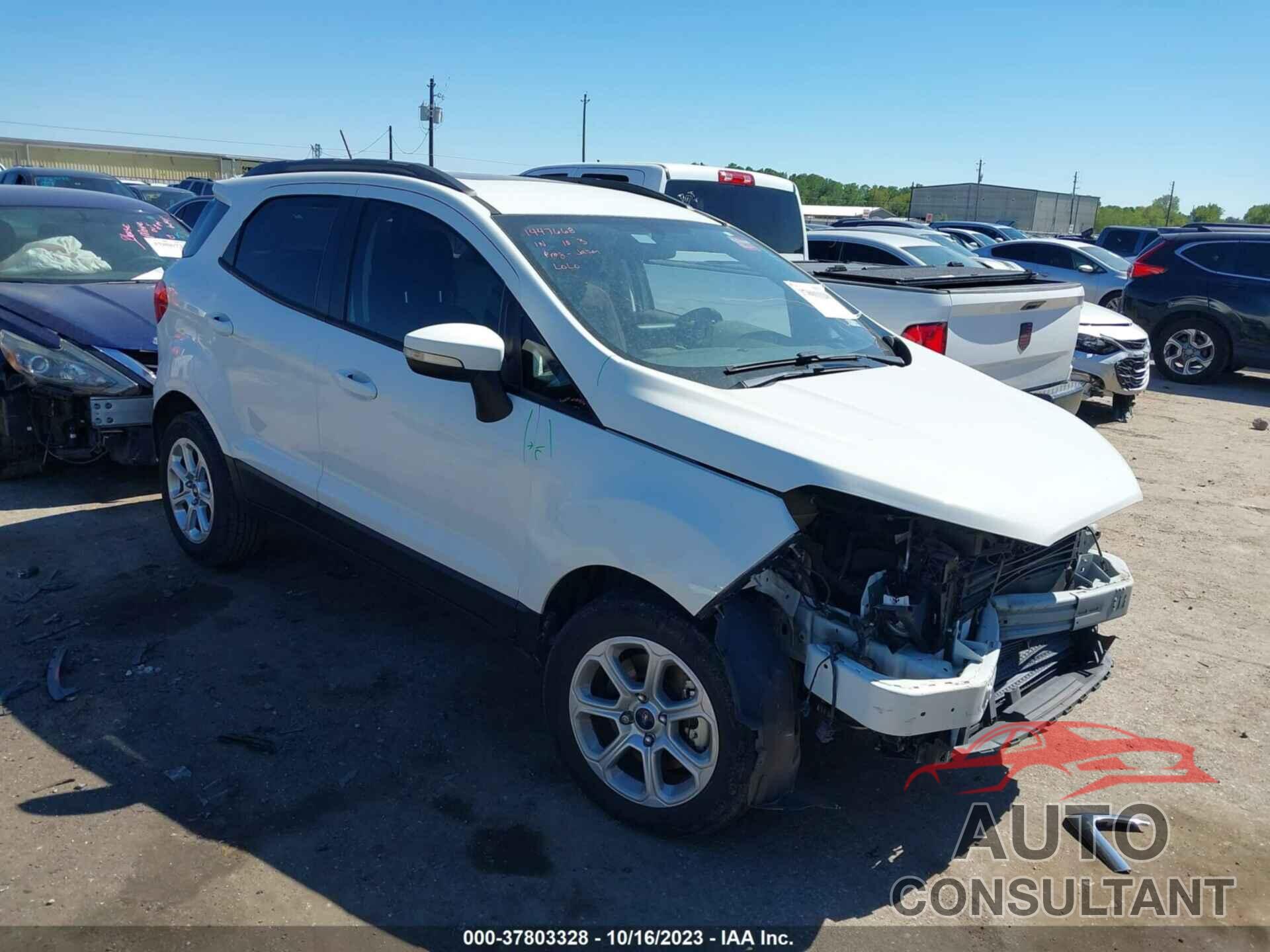 FORD ECOSPORT 2019 - MAJ3S2GE4KC251471