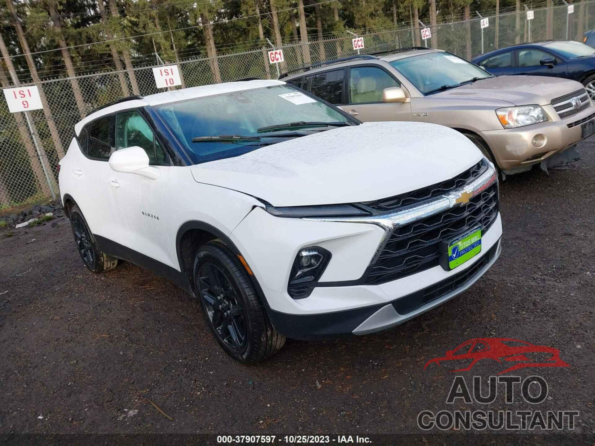 CHEVROLET BLAZER 2023 - 3GNKBHR45PS124167