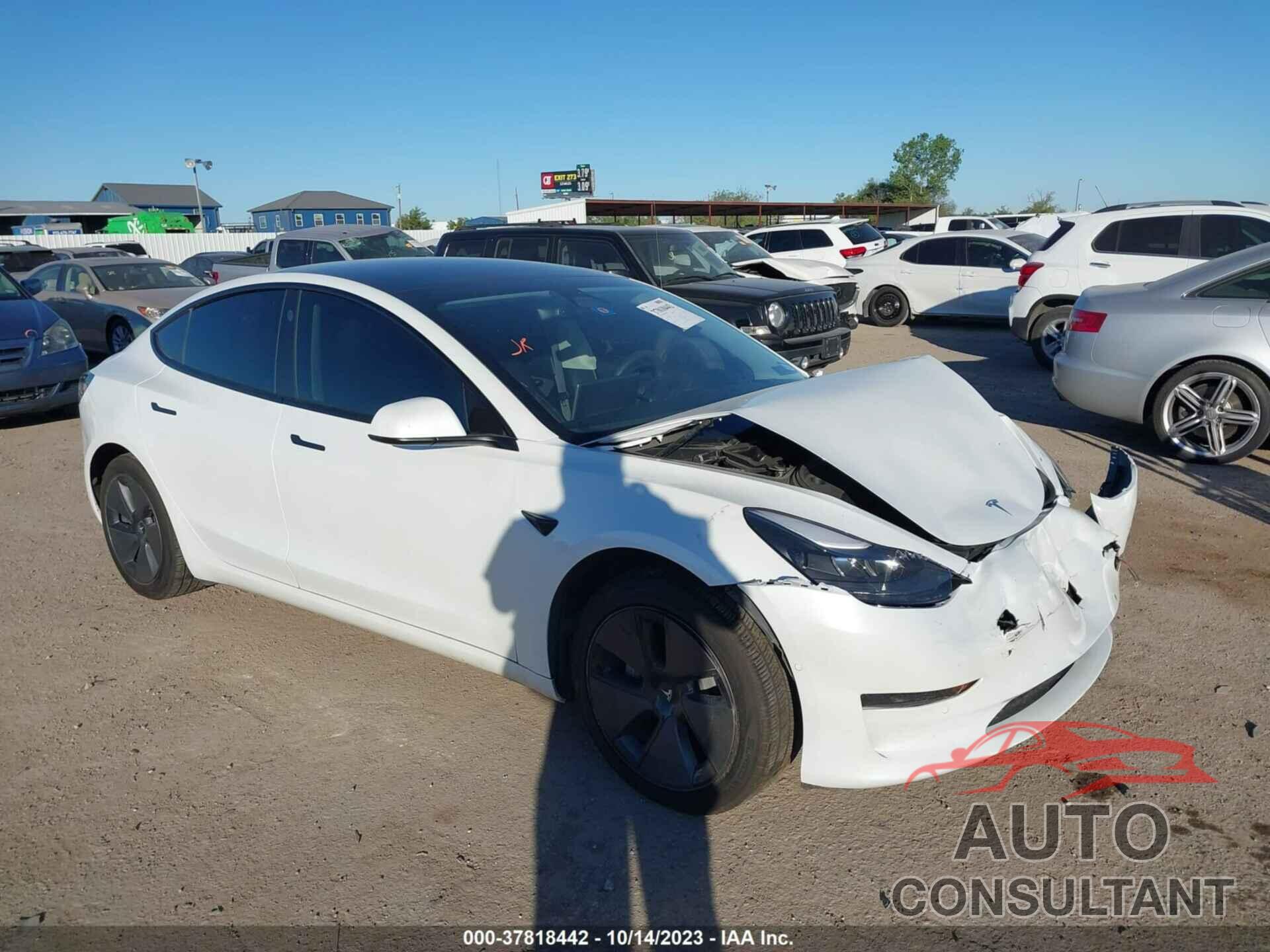 TESLA MODEL 3 2021 - 5YJ3E1EA0MF923379