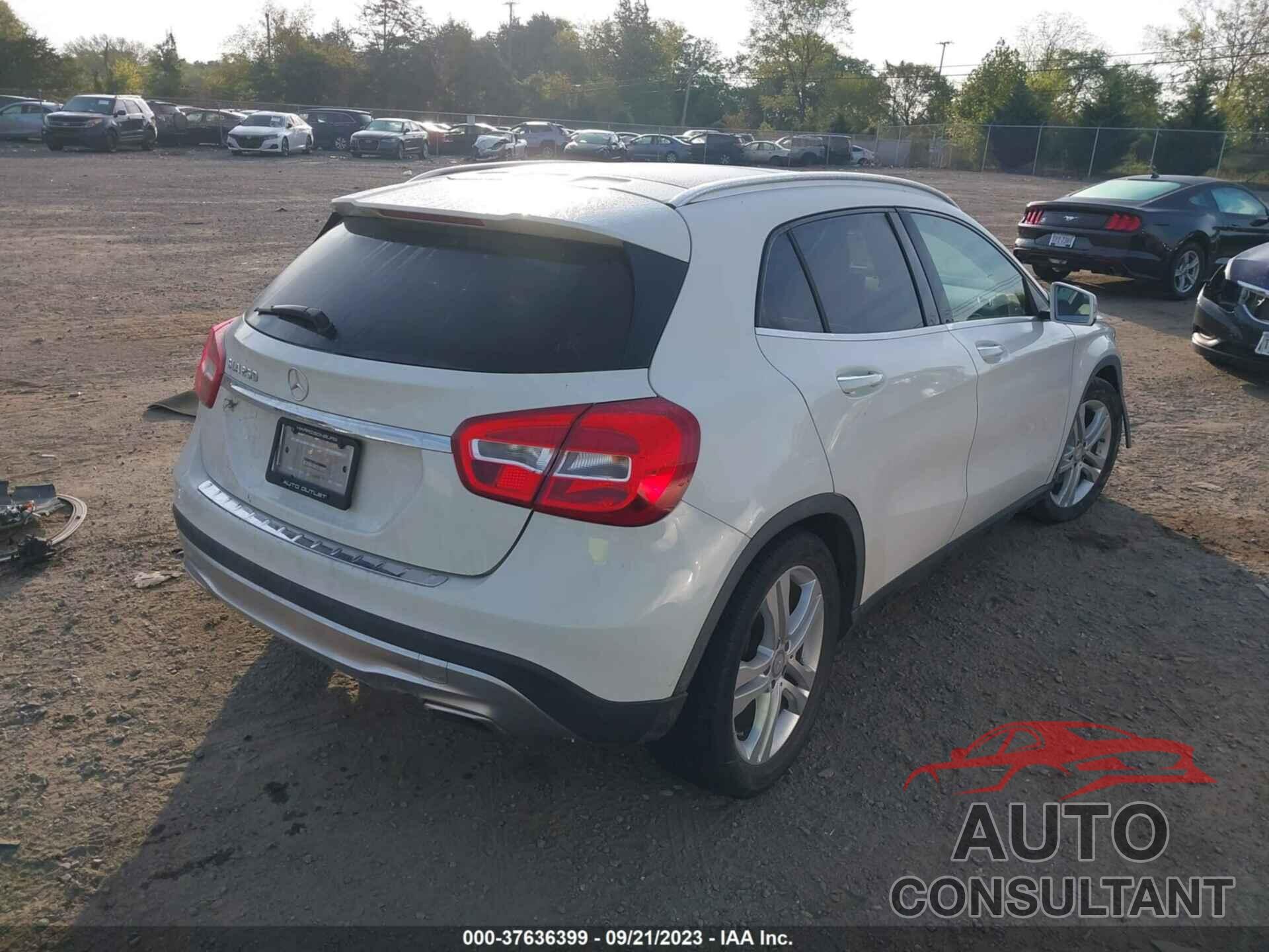 MERCEDES-BENZ GLA 250 2016 - WDCTG4EB7GJ248724