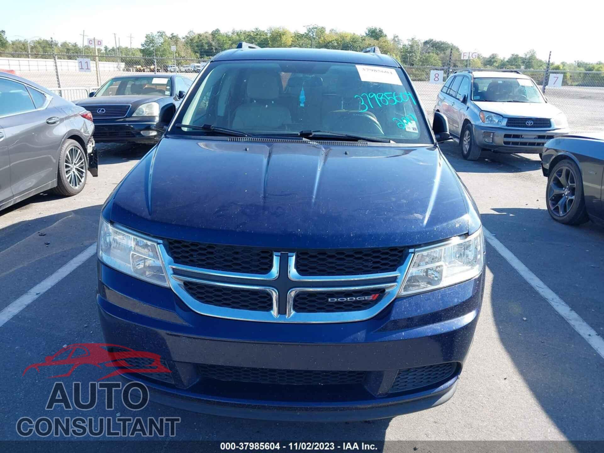 DODGE JOURNEY 2017 - 3C4PDCAB8HT579385