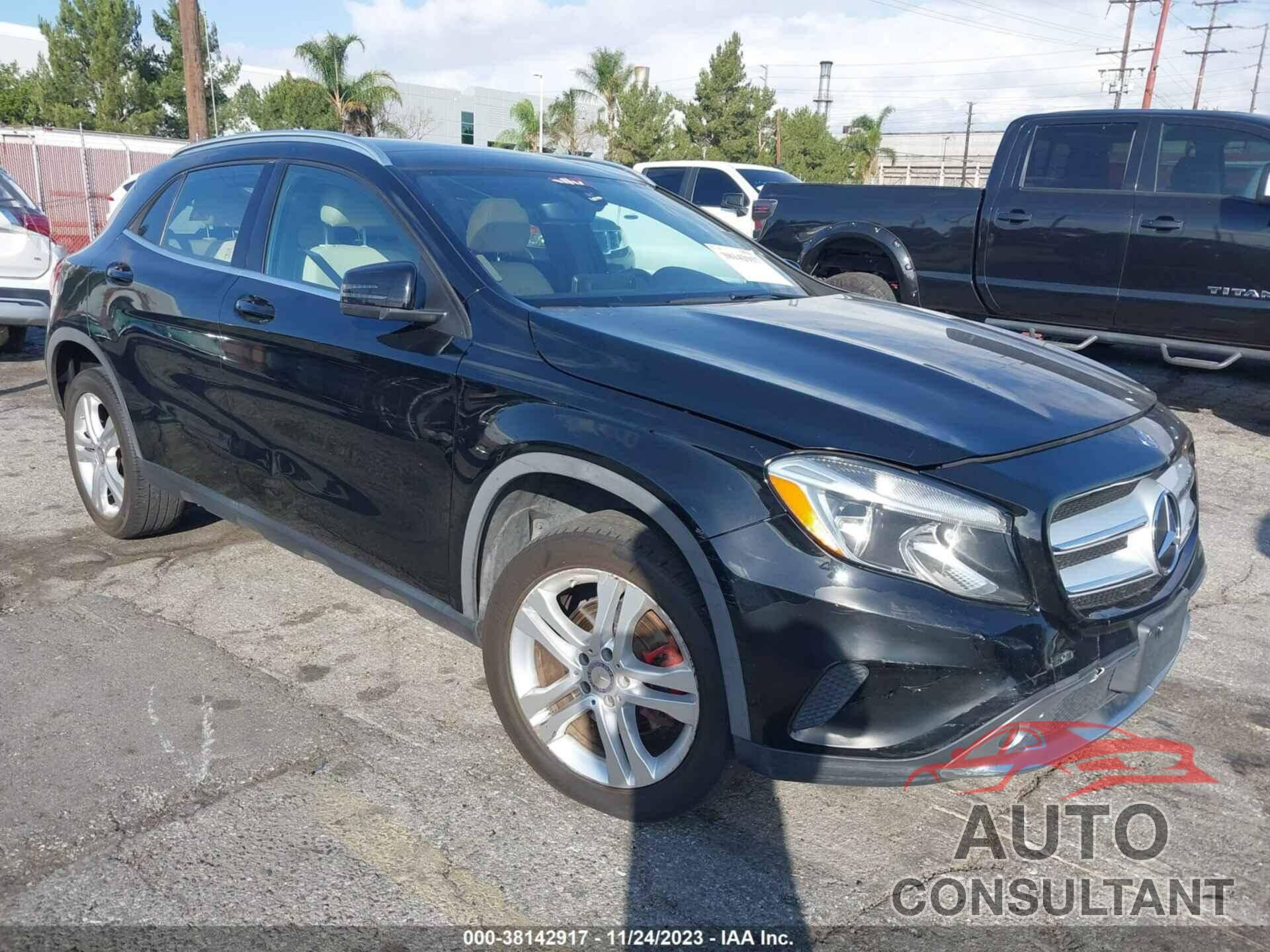 MERCEDES-BENZ GLA 250 2017 - WDCTG4EB0HJ324138