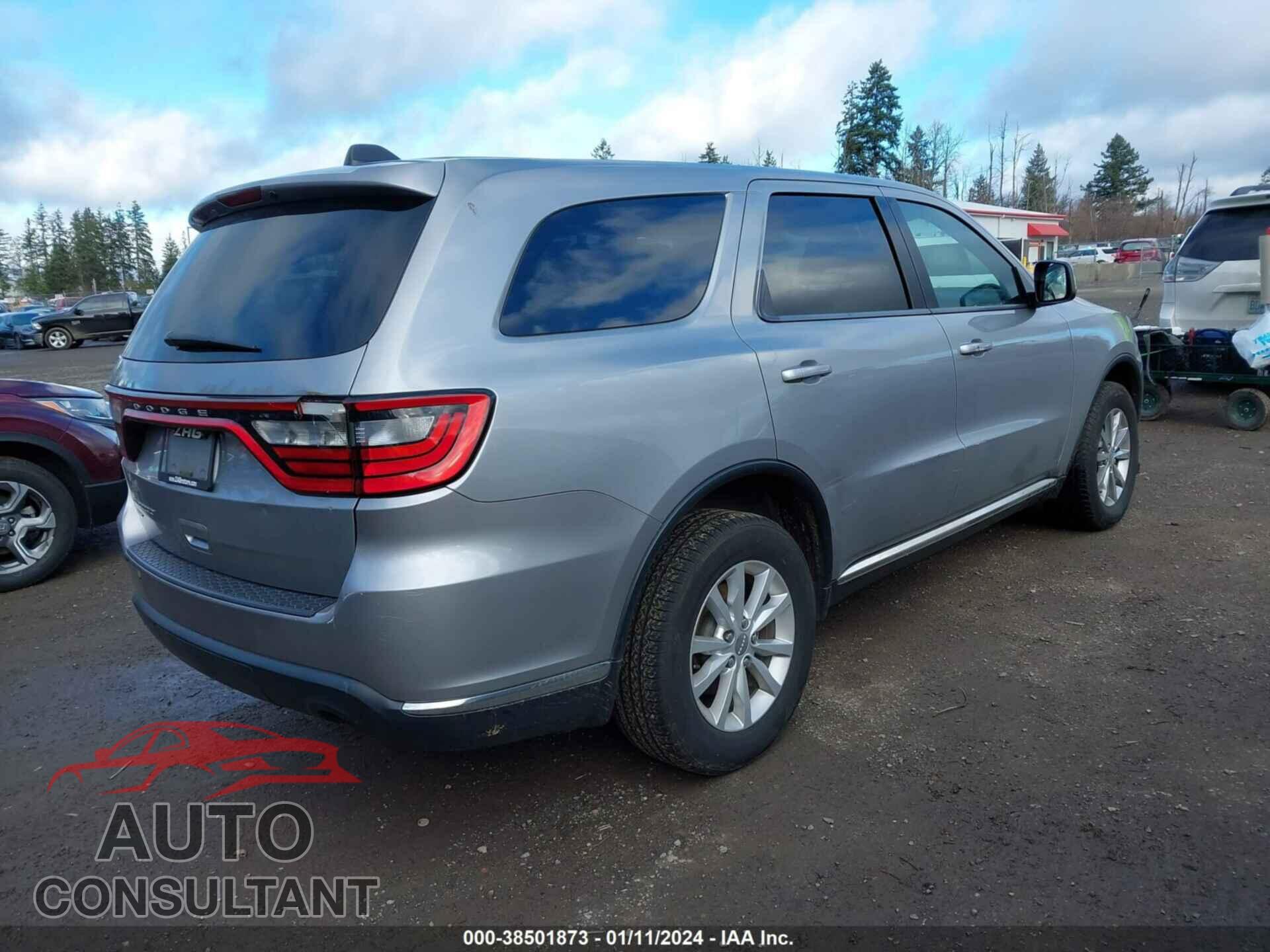 DODGE DURANGO 2017 - 1C4RDJAG7HC898460