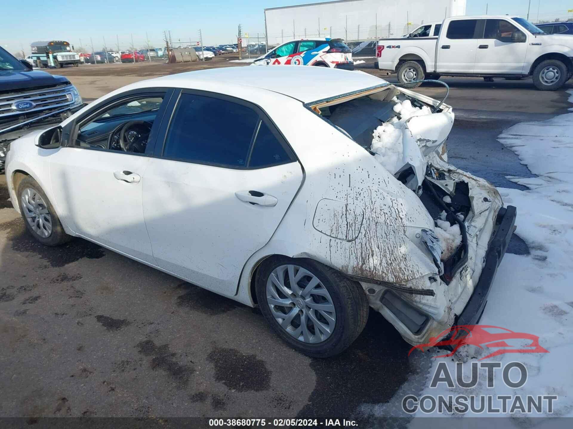 TOYOTA COROLLA 2019 - 5YFBURHE1KP935716