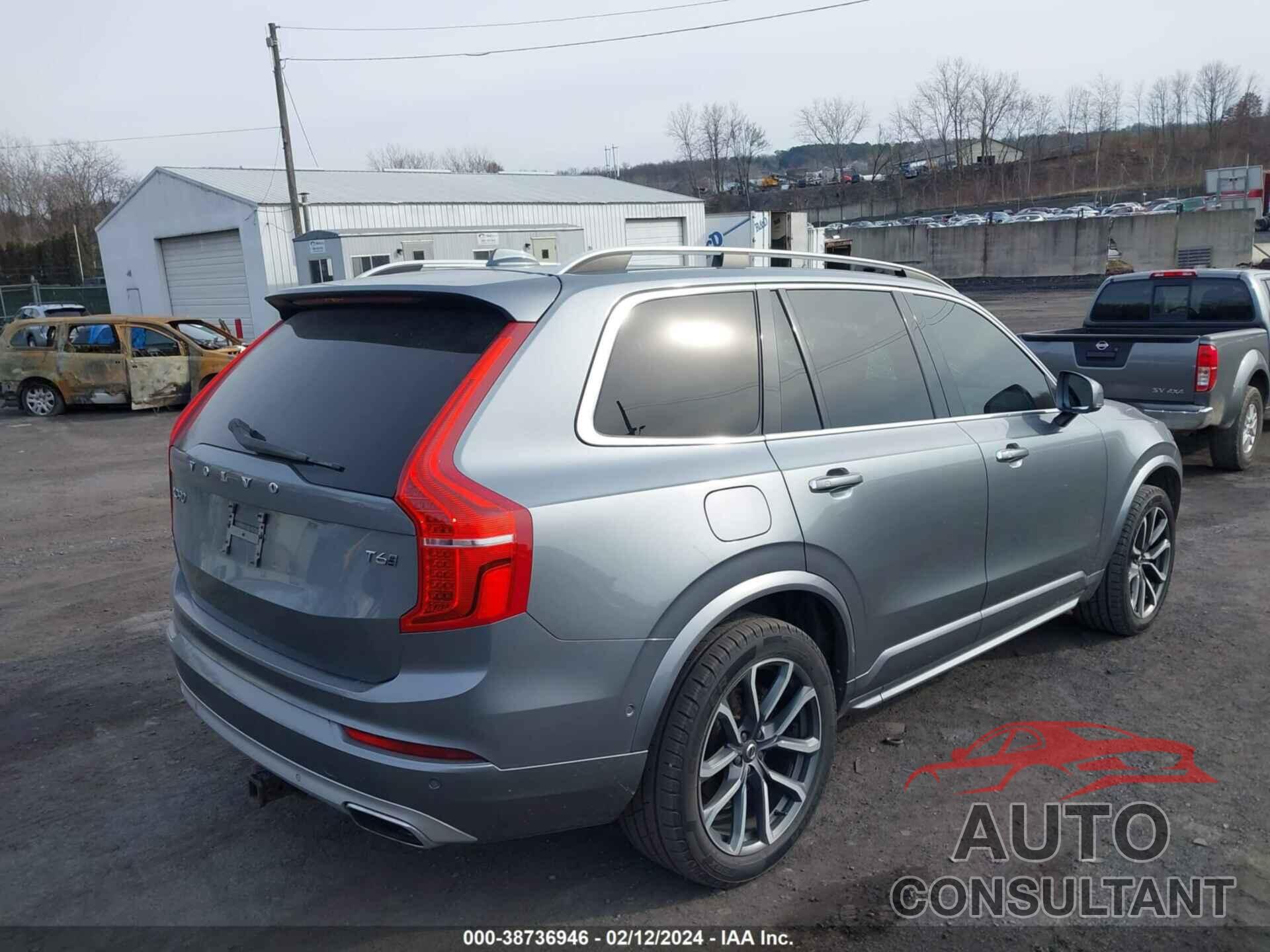 VOLVO XC90 2016 - YV4A22PK4G1087131