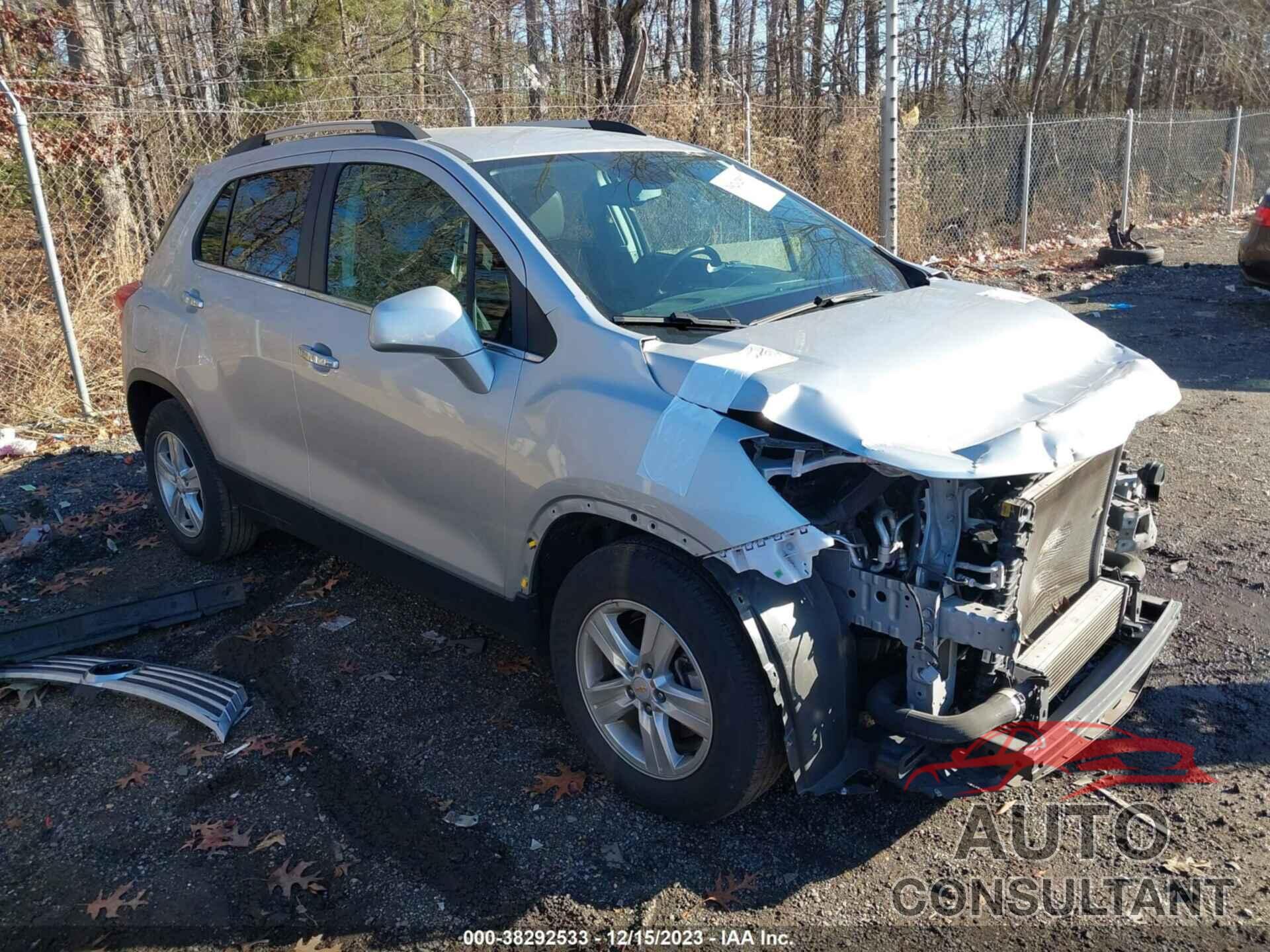 CHEVROLET TRAX 2020 - KL7CJLSB2LB001828