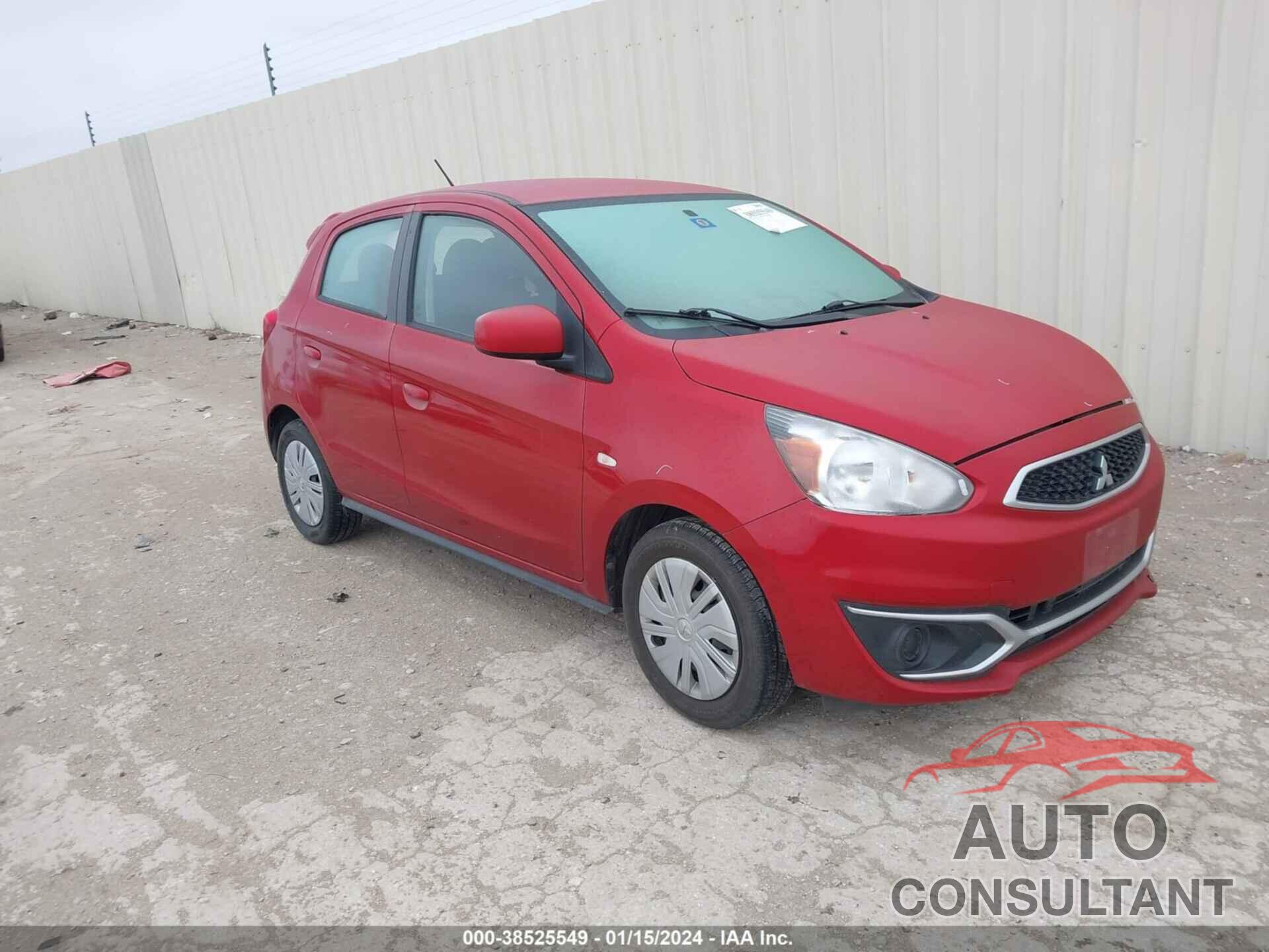 MITSUBISHI MIRAGE 2019 - ML32A3HJ6KH014514