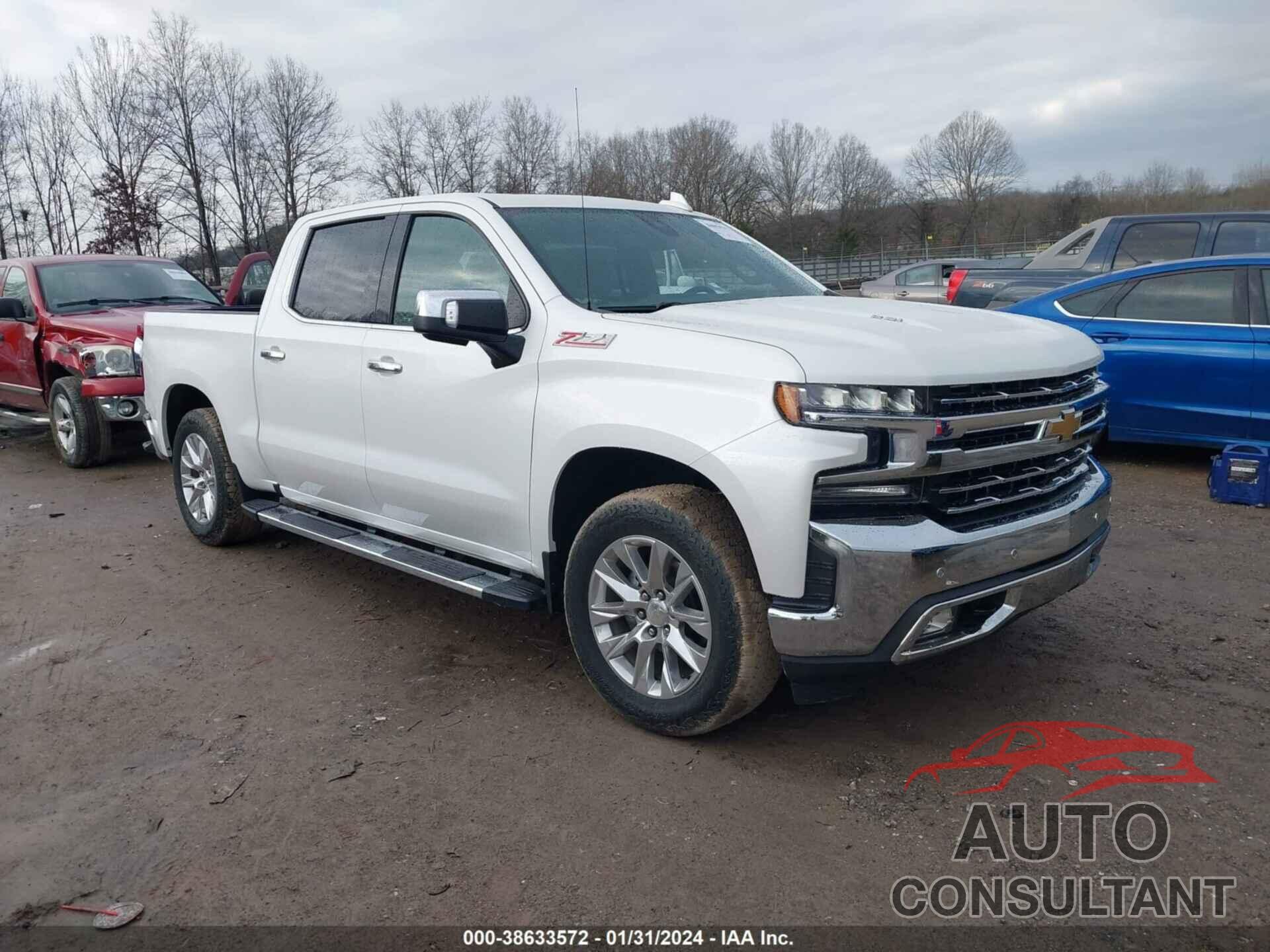 CHEVROLET SILVERADO 1500 2021 - 3GCUYGEL1MG328261