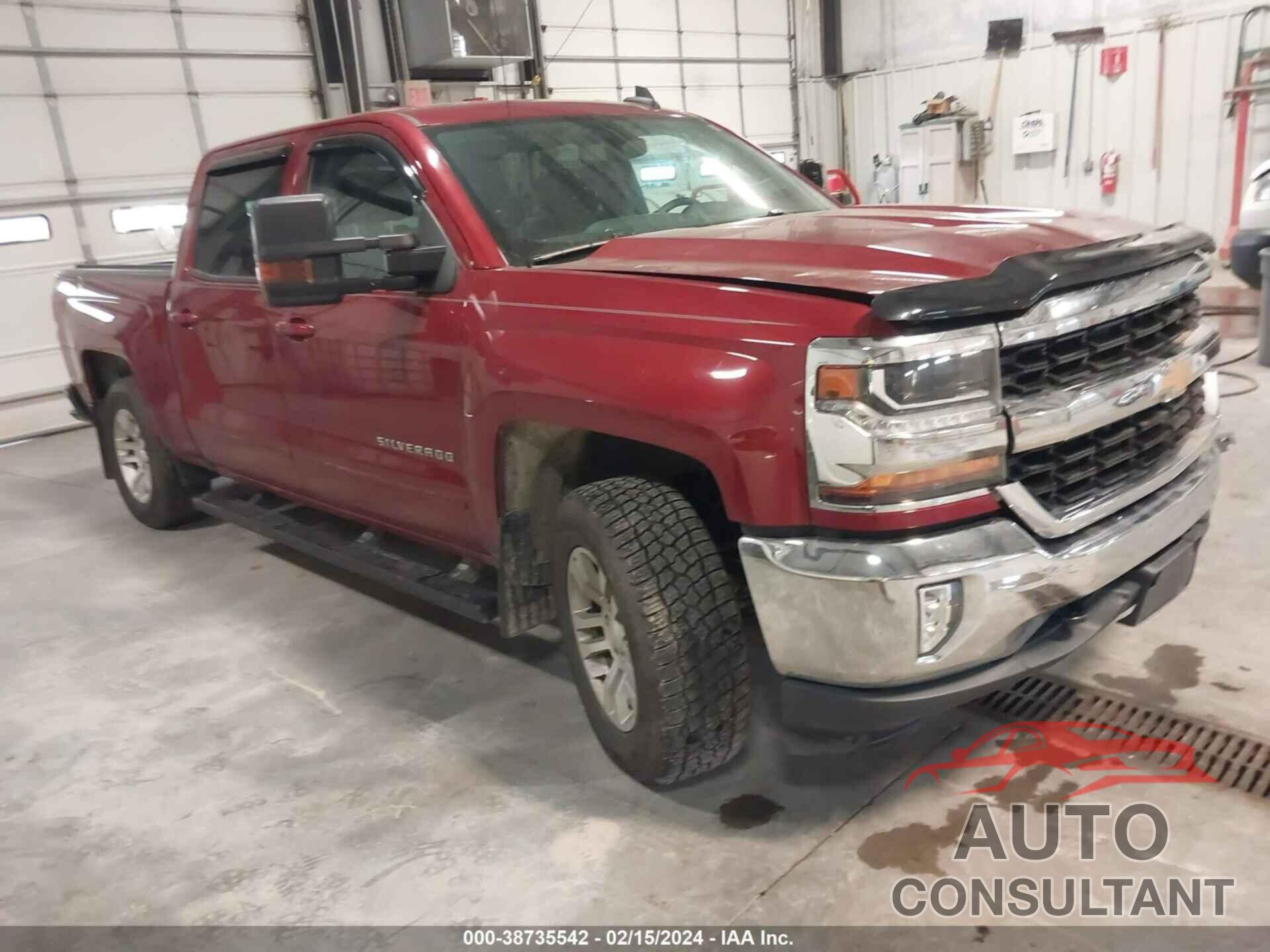 CHEVROLET SILVERADO 2018 - 3GCUKREC3JG300146