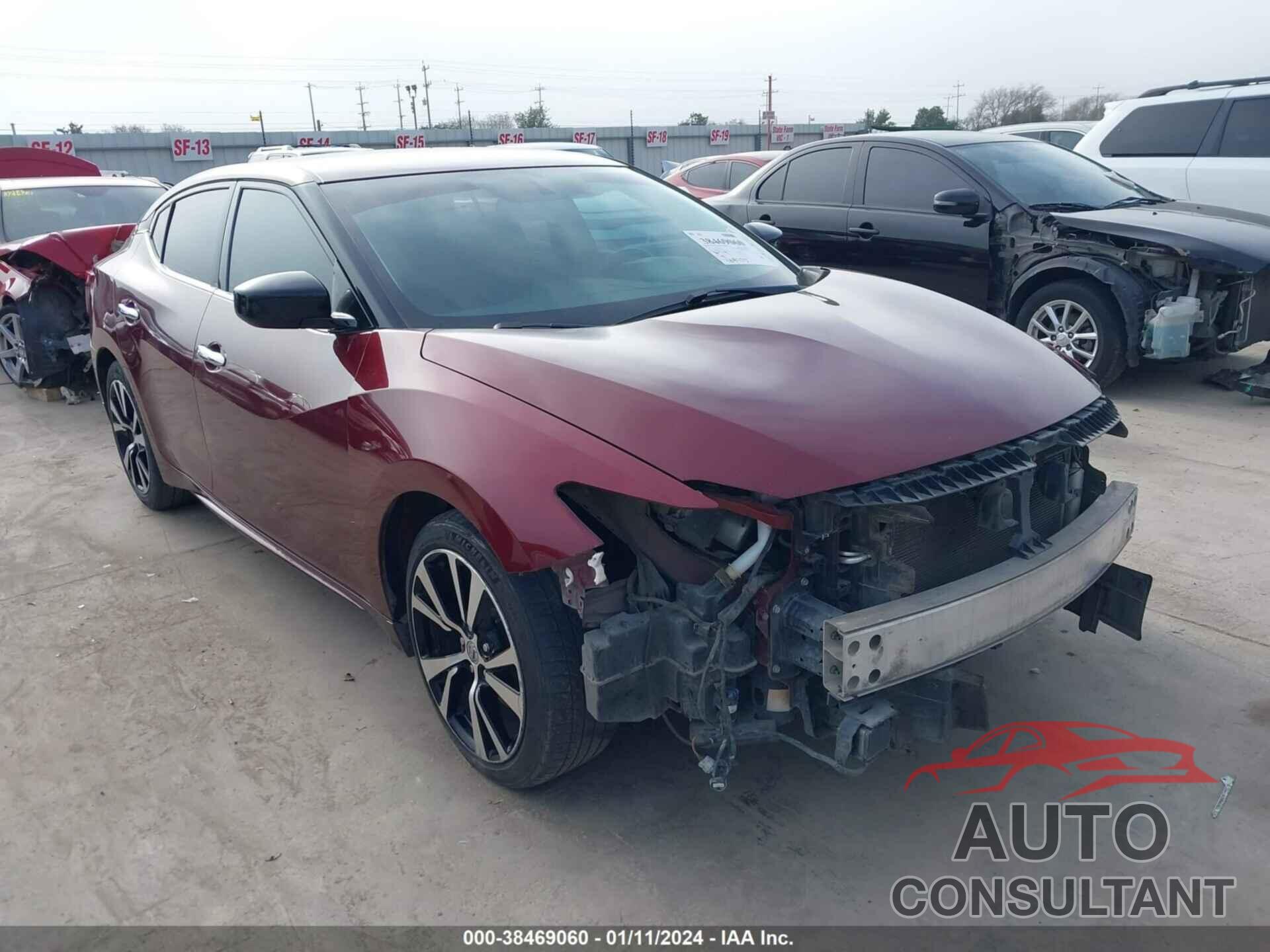 NISSAN MAXIMA 2017 - 1N4AA6AP1HC444875