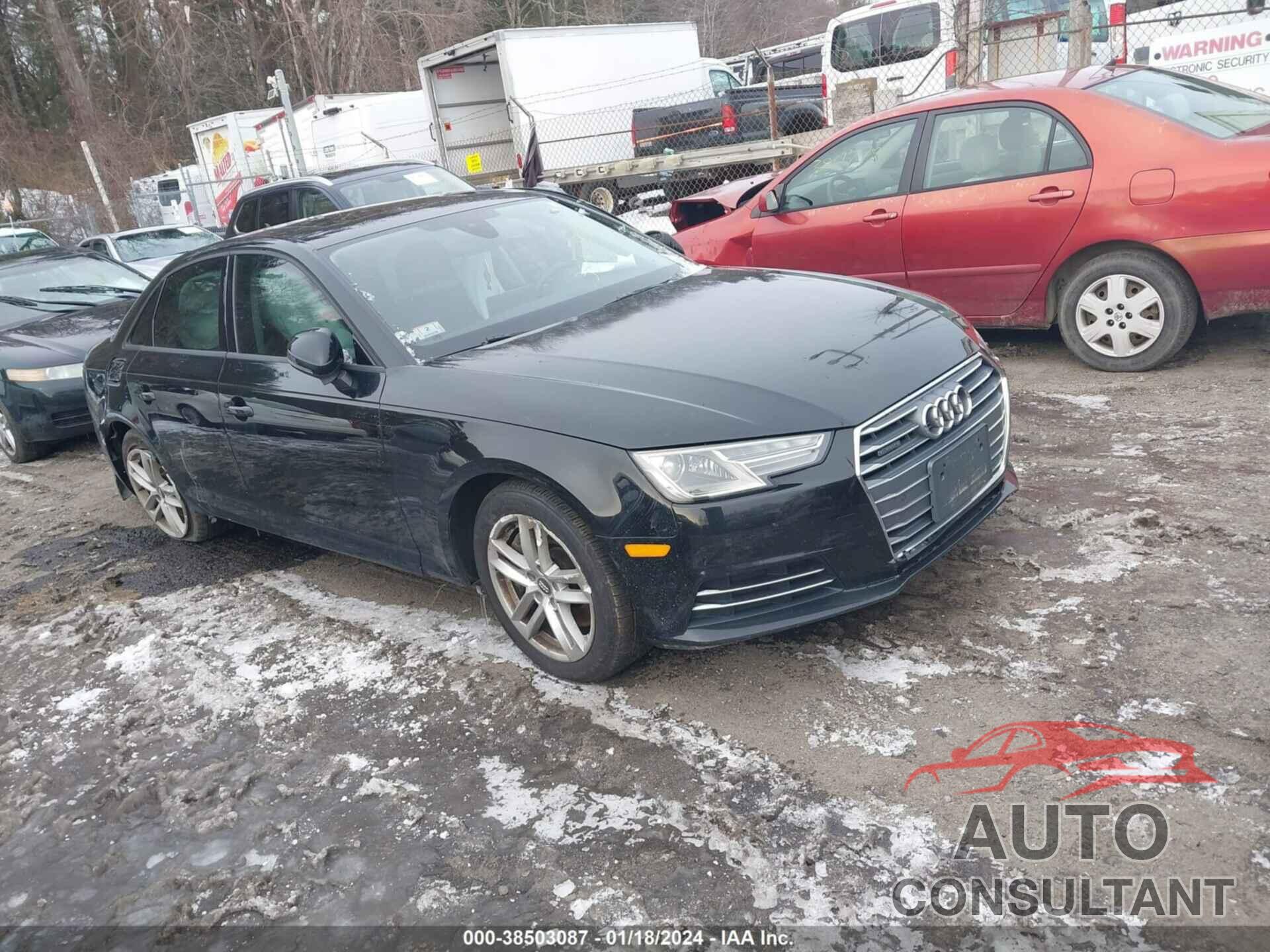 AUDI A4 2017 - WAUANAF48HN009014