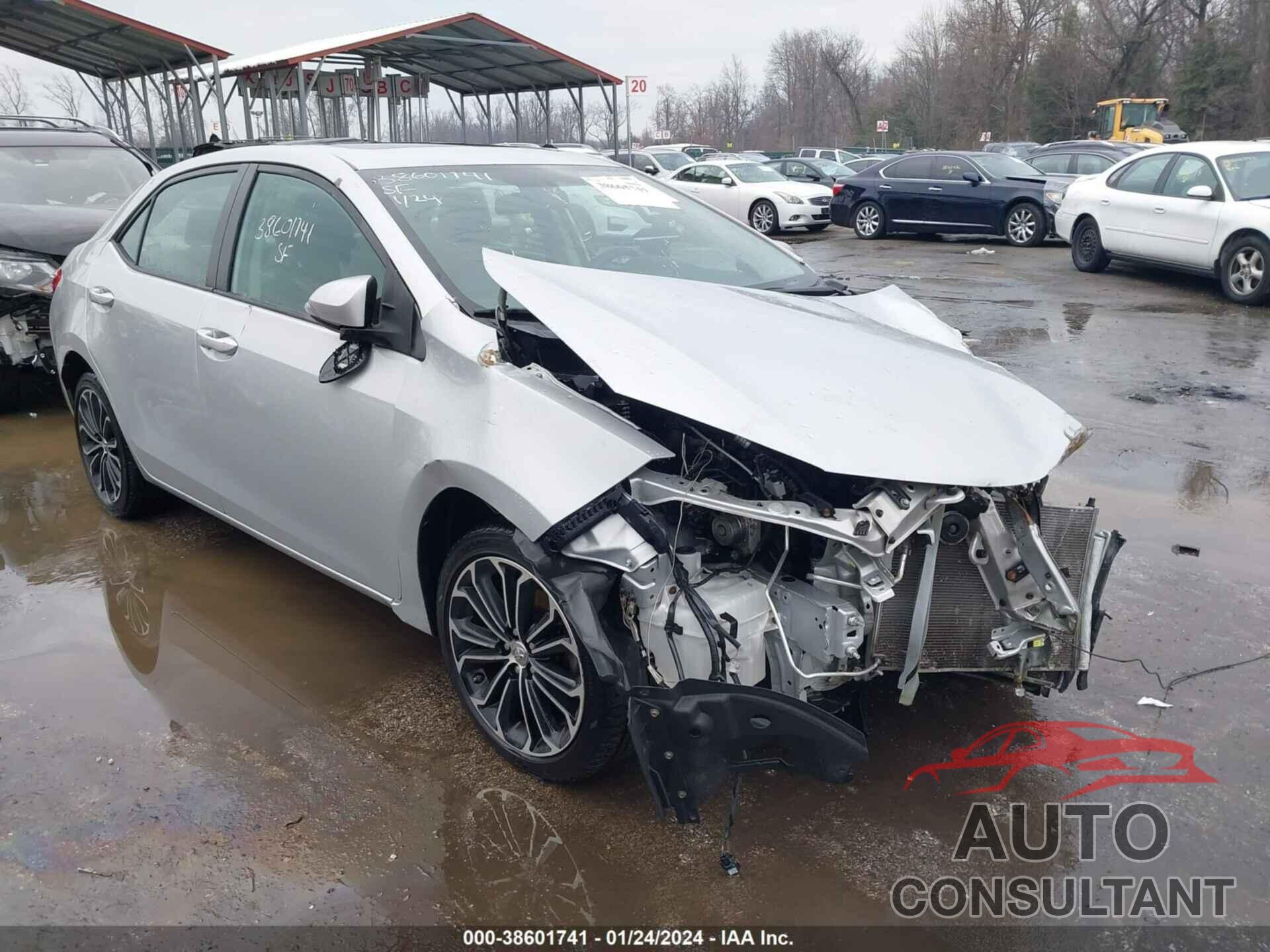 TOYOTA COROLLA 2016 - 2T1BURHE9GC542201