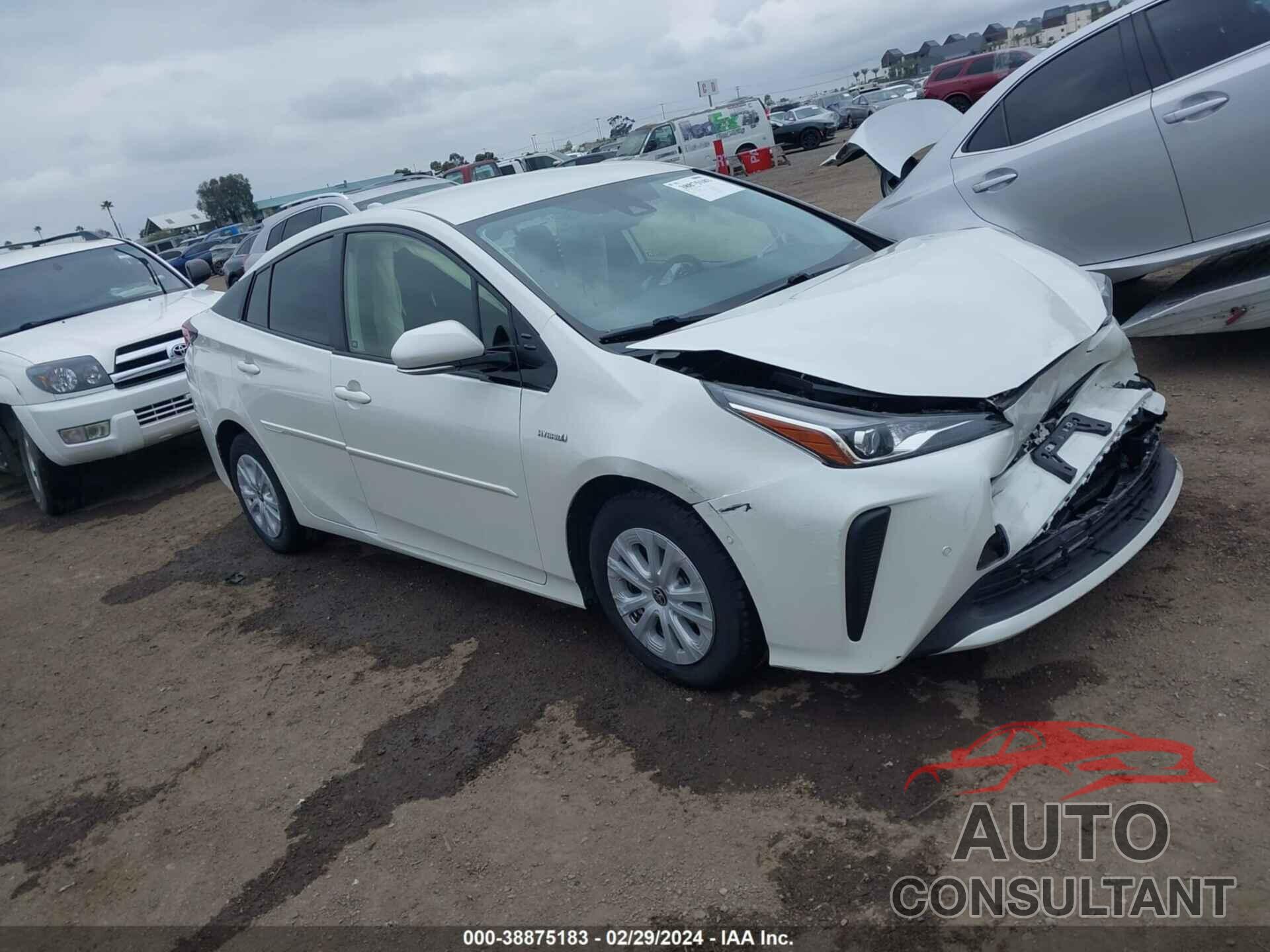 TOYOTA PRIUS 2020 - JTDKARFU3L3120642