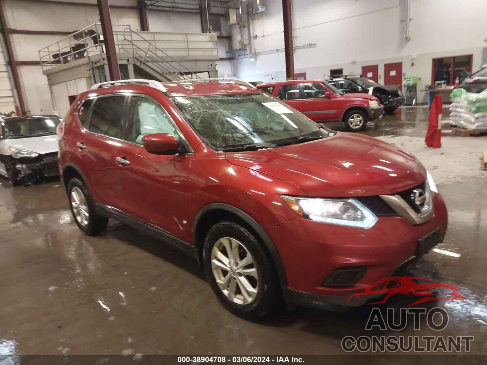 NISSAN ROGUE 2016 - KNMAT2MV4GP735014