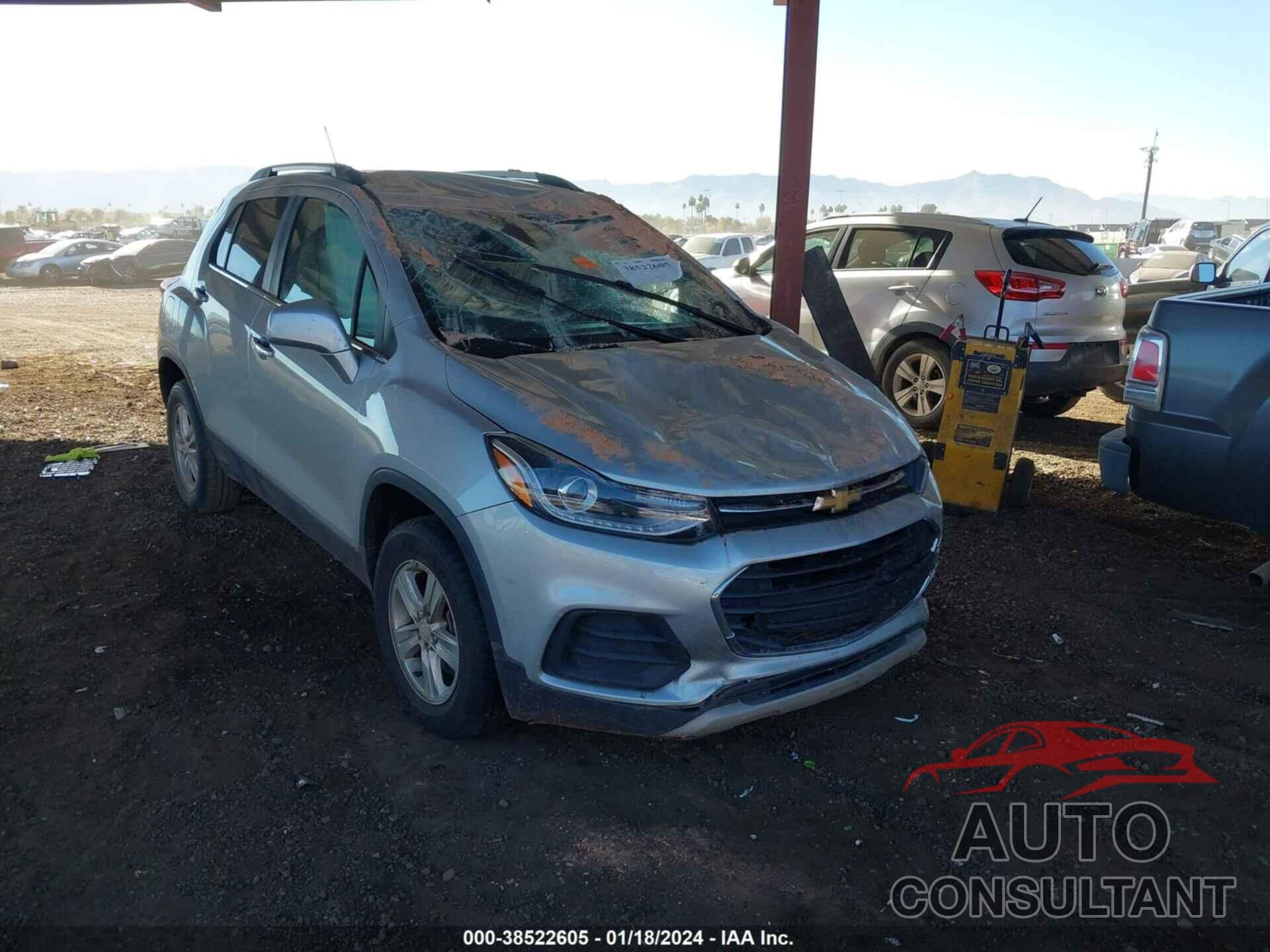 CHEVROLET TRAX 2018 - 3GNCJPSB6JL394374