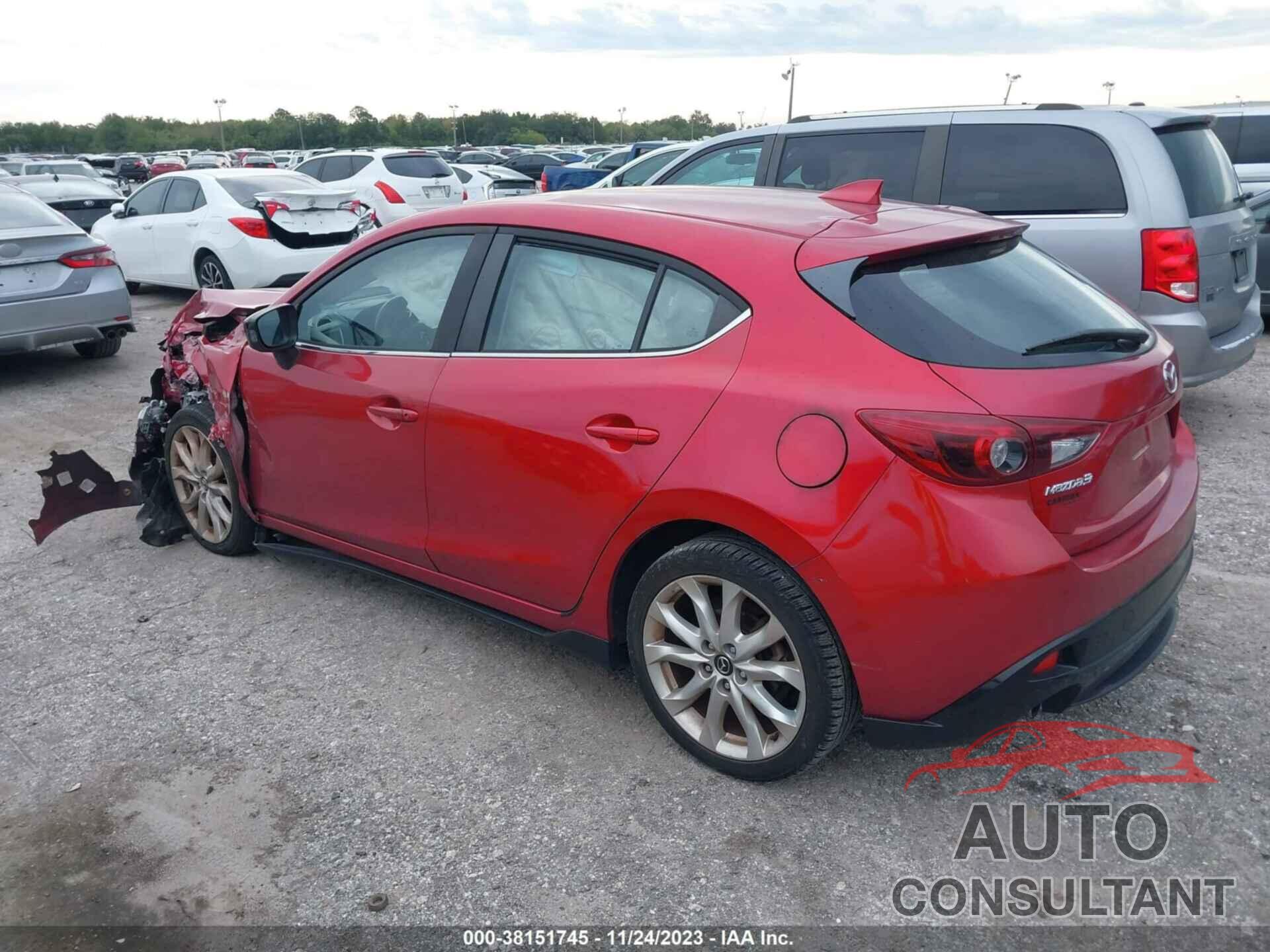 MAZDA MAZDA3 2016 - JM1BM1N37G1338876