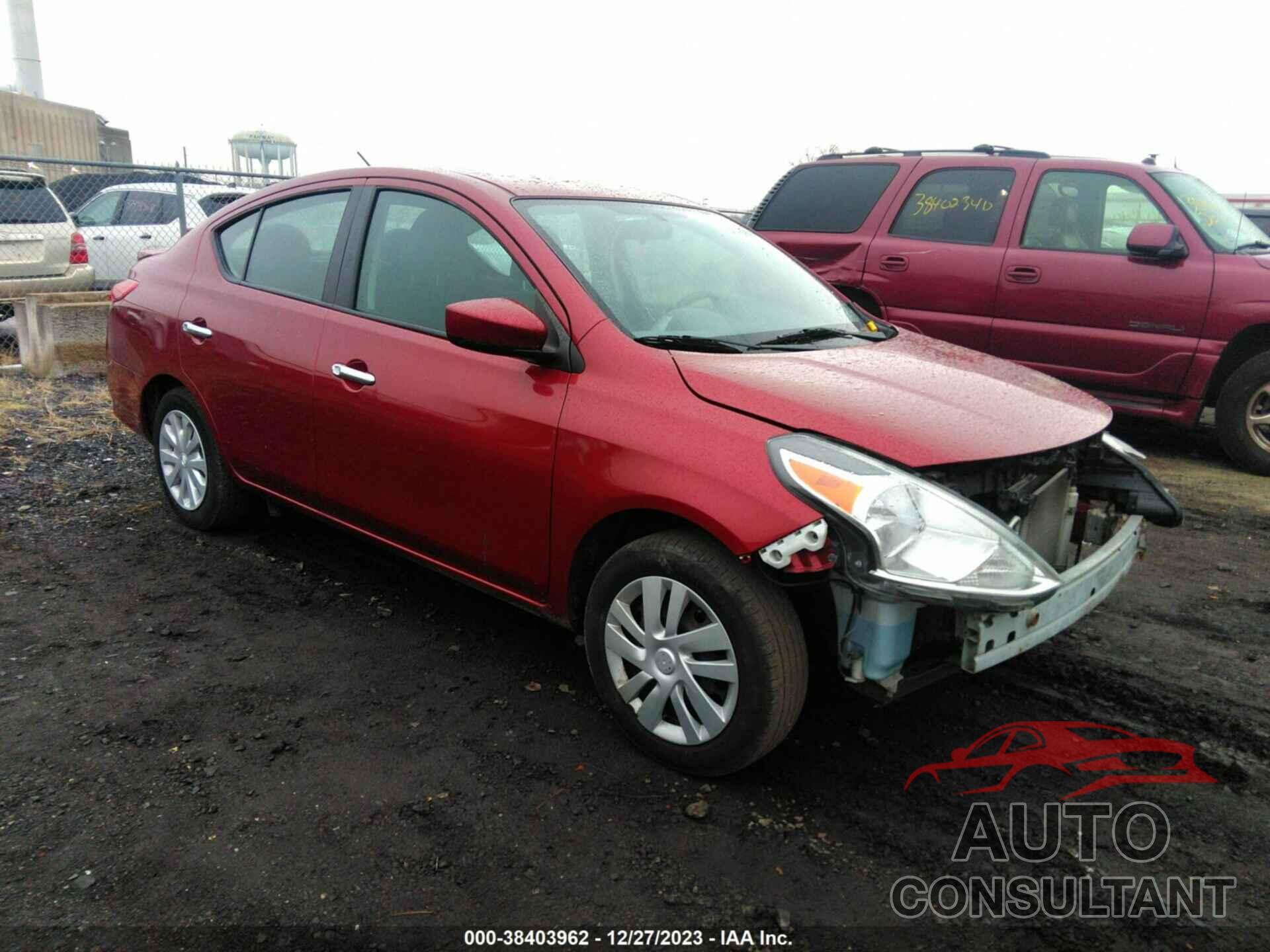 NISSAN VERSA 2019 - 3N1CN7AP6KL850470