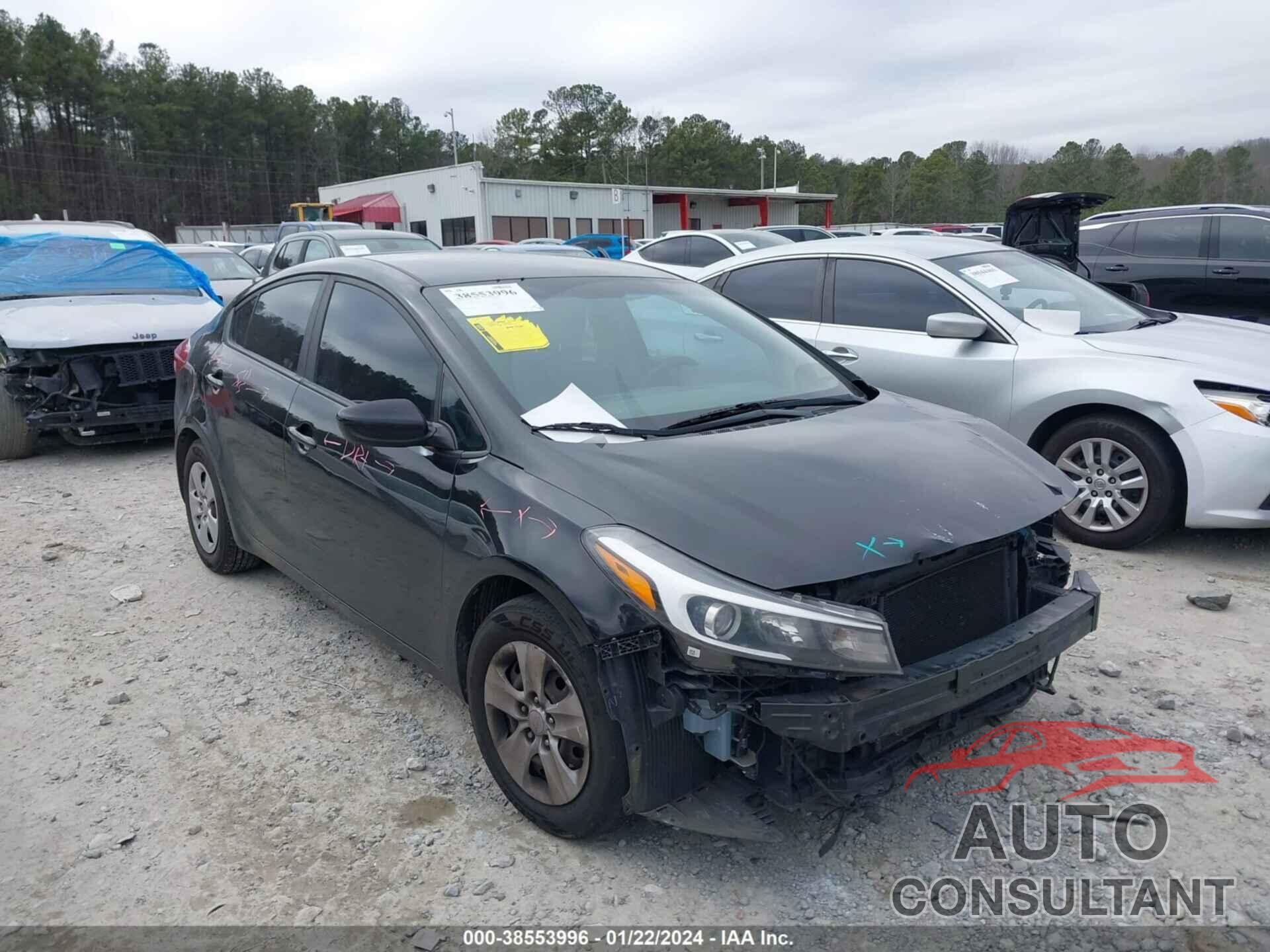 KIA FORTE 2017 - 3KPFK4A72HE035682