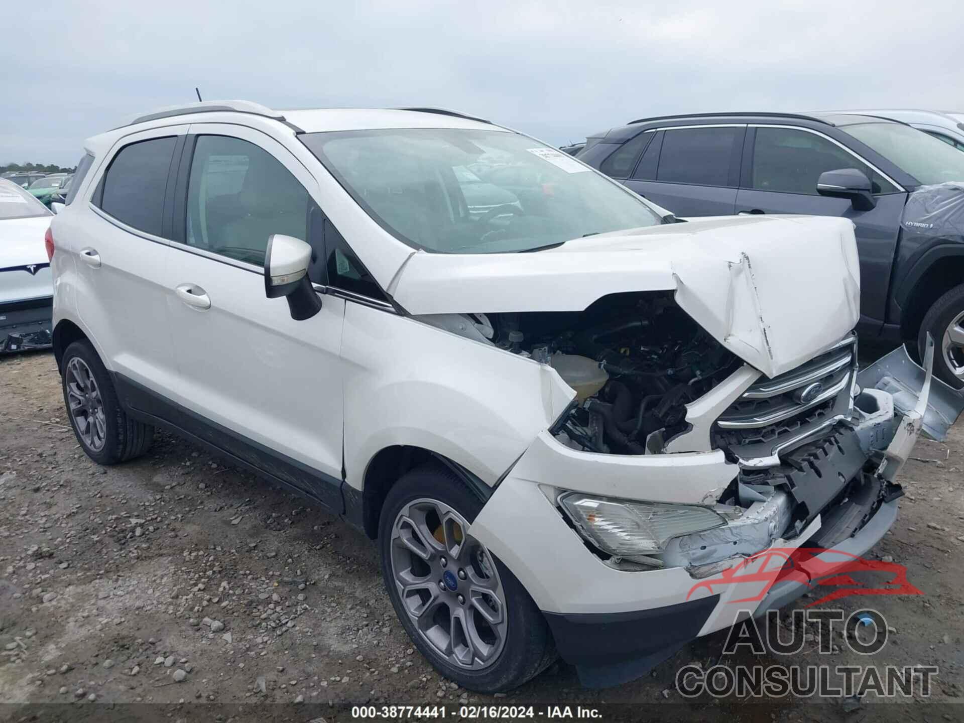 FORD ECOSPORT 2019 - MAJ3S2KE7KC297397