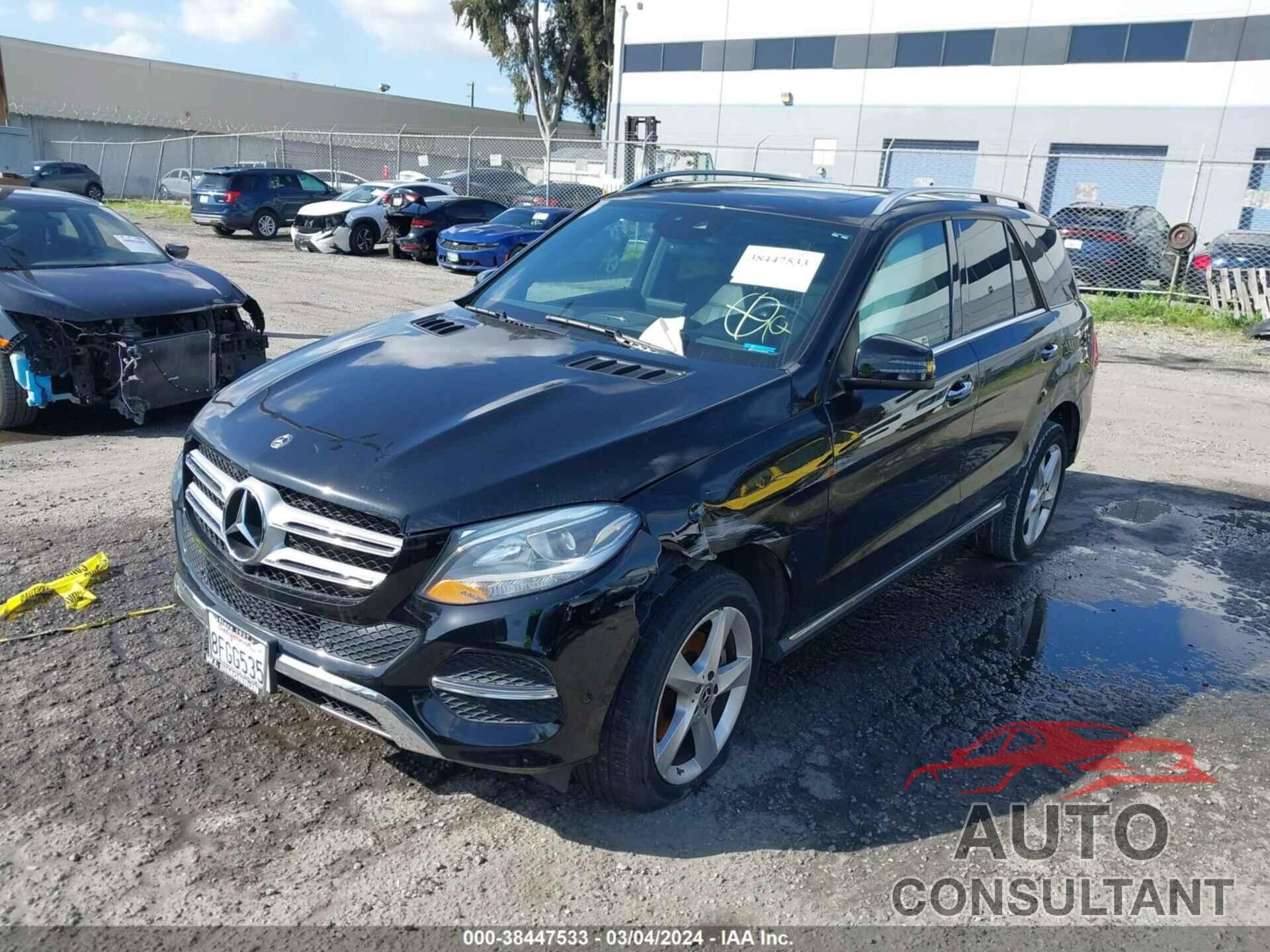 MERCEDES-BENZ GLE 350 2018 - 4JGDA5JB9JB157121