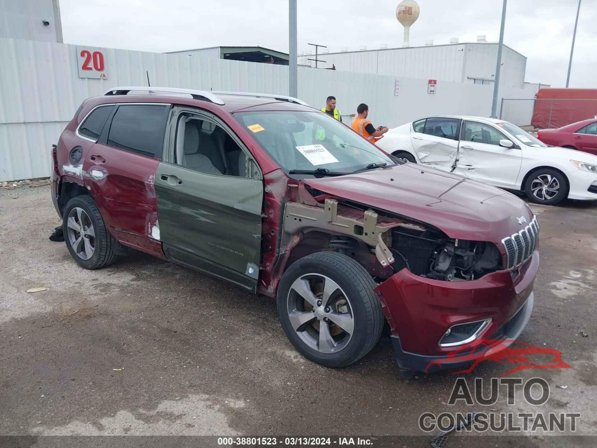 JEEP CHEROKEE 2019 - 1C4PJLDB5KD457827