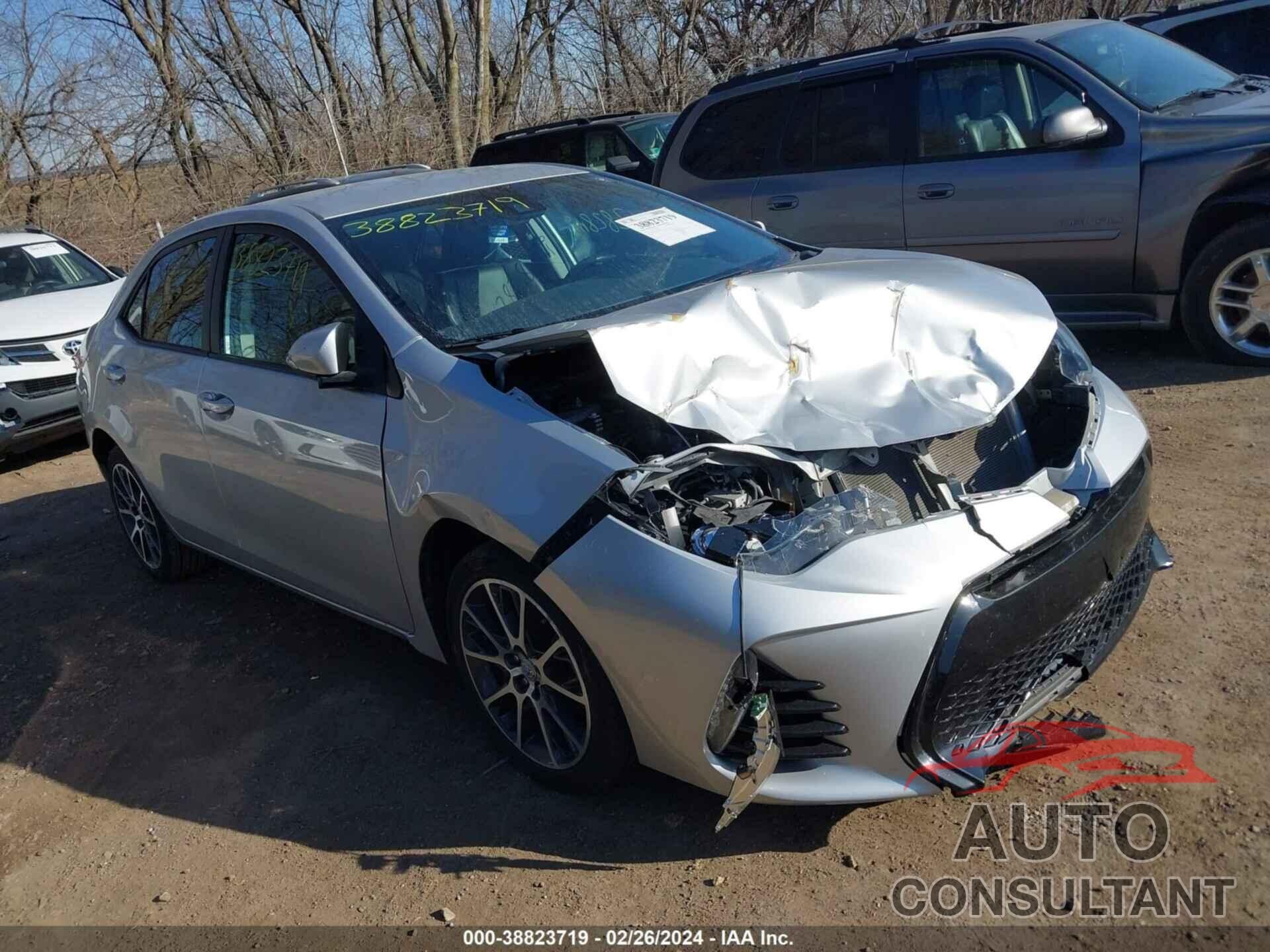 TOYOTA COROLLA 2017 - 5YFBURHE3HP625043