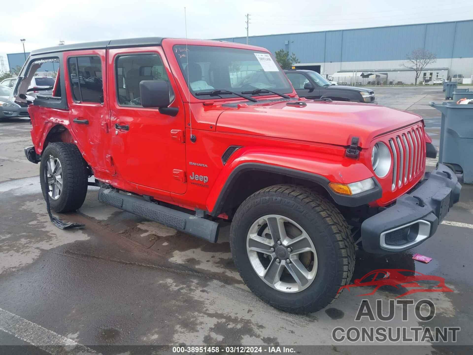 JEEP WRANGLER UNLIMITED 2021 - 1C4HJXEN1MW634756