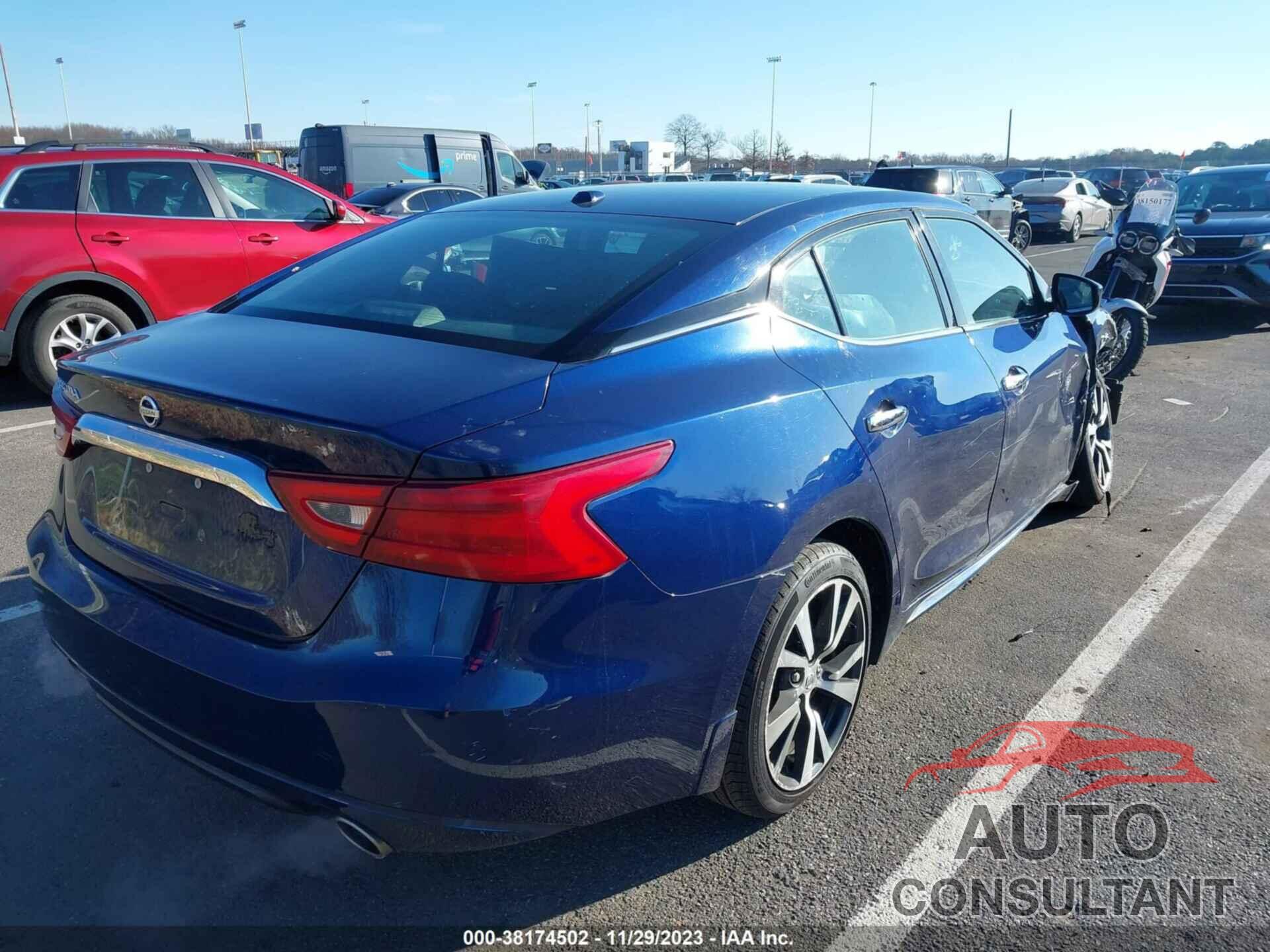 NISSAN MAXIMA 2017 - 1N4AA6AP7HC440474