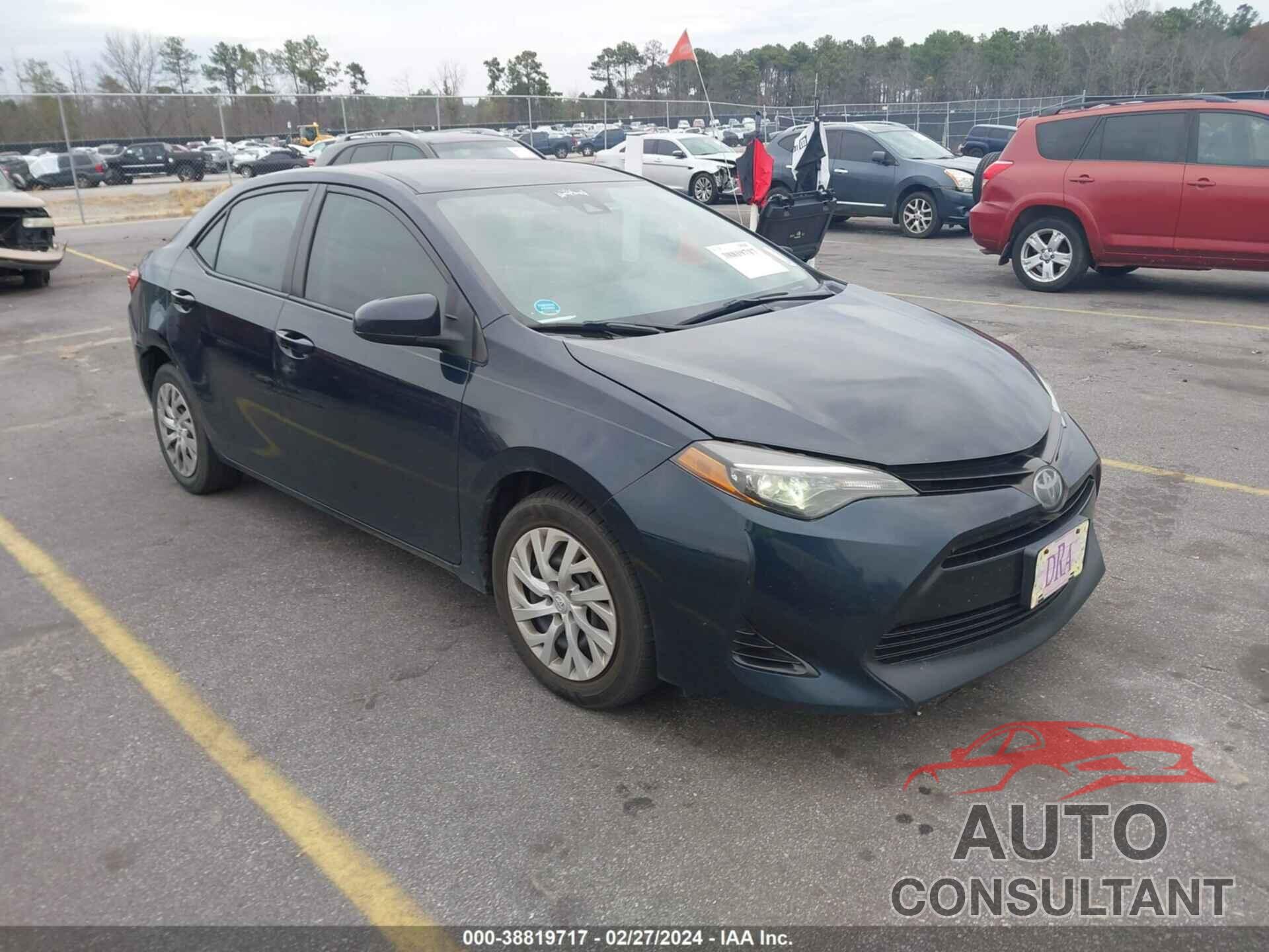TOYOTA COROLLA 2019 - 2T1BURHE6KC155985