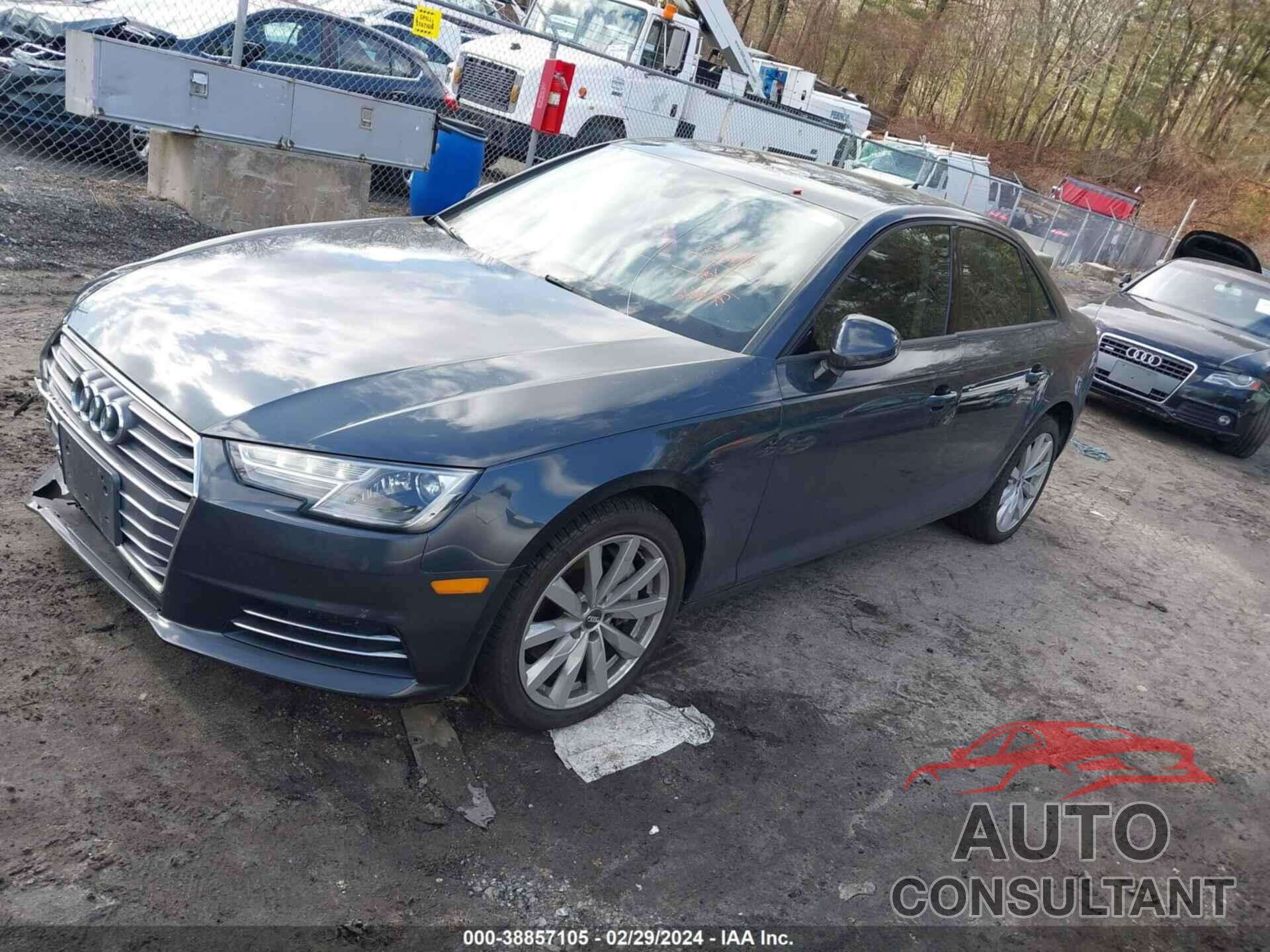 AUDI A4 2017 - WAUANAF46HN060026