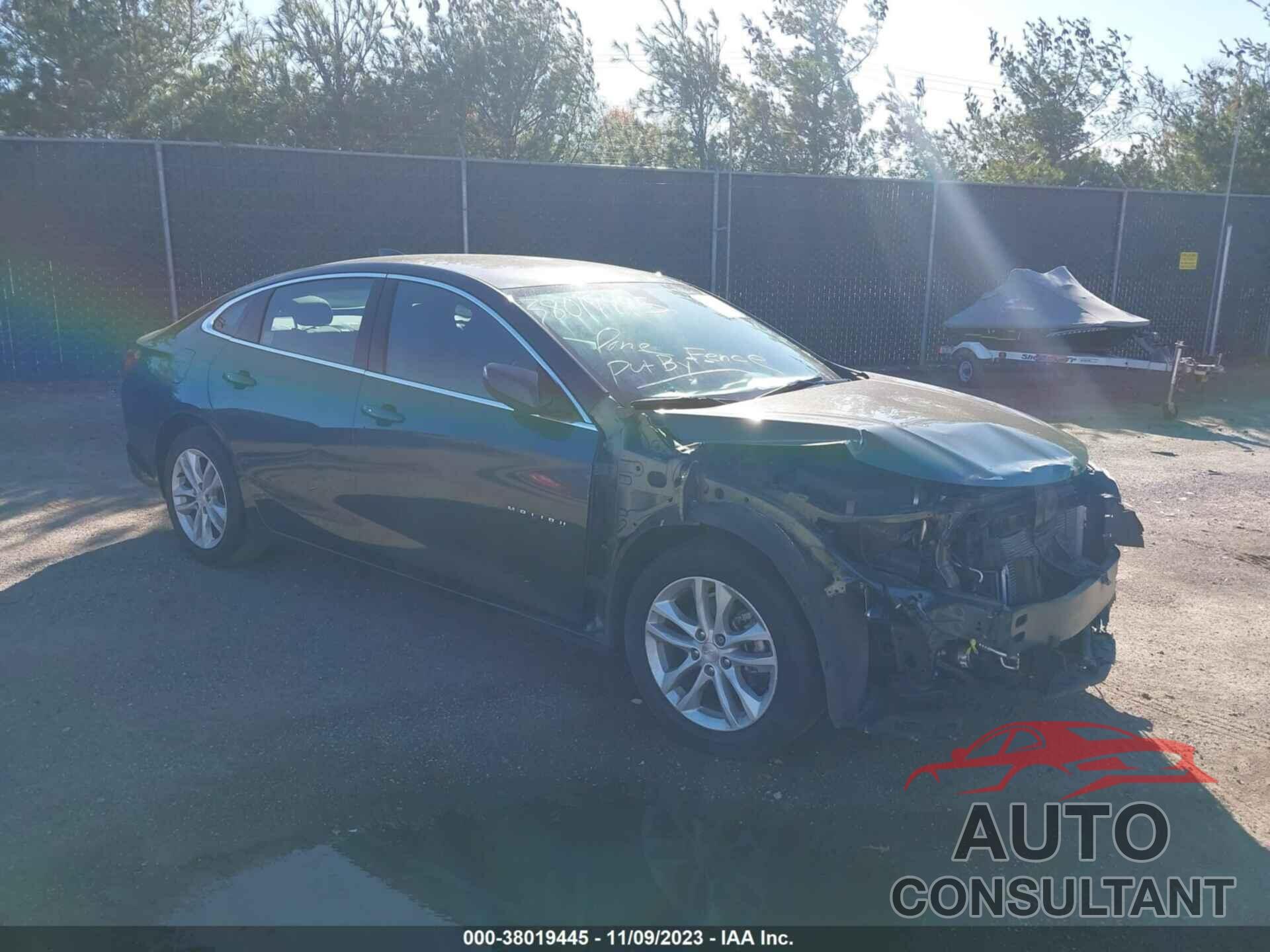 CHEVROLET MALIBU 2016 - 1G1ZE5ST5GF283203