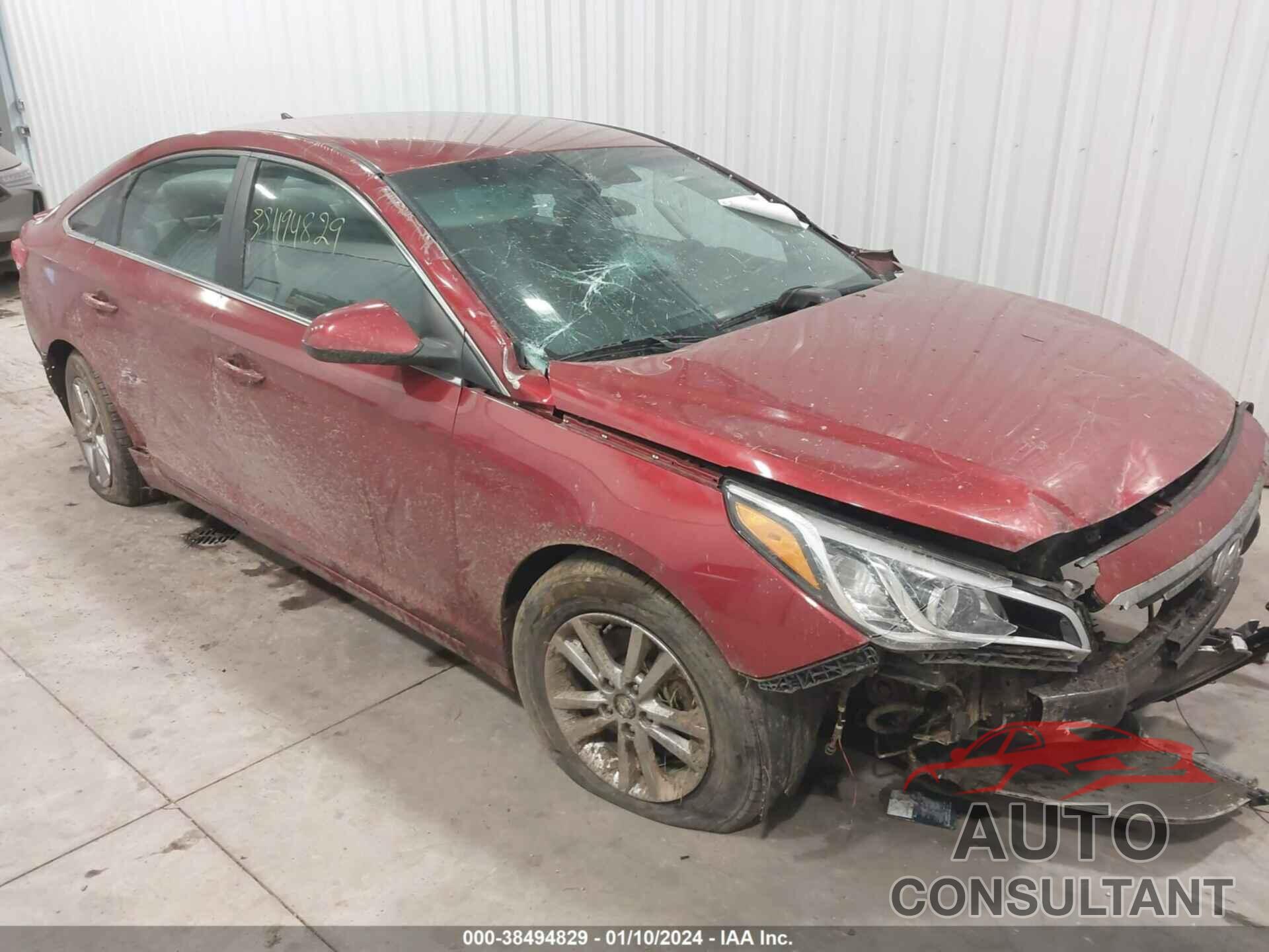 HYUNDAI SONATA 2016 - 5NPE24AF9GH372184