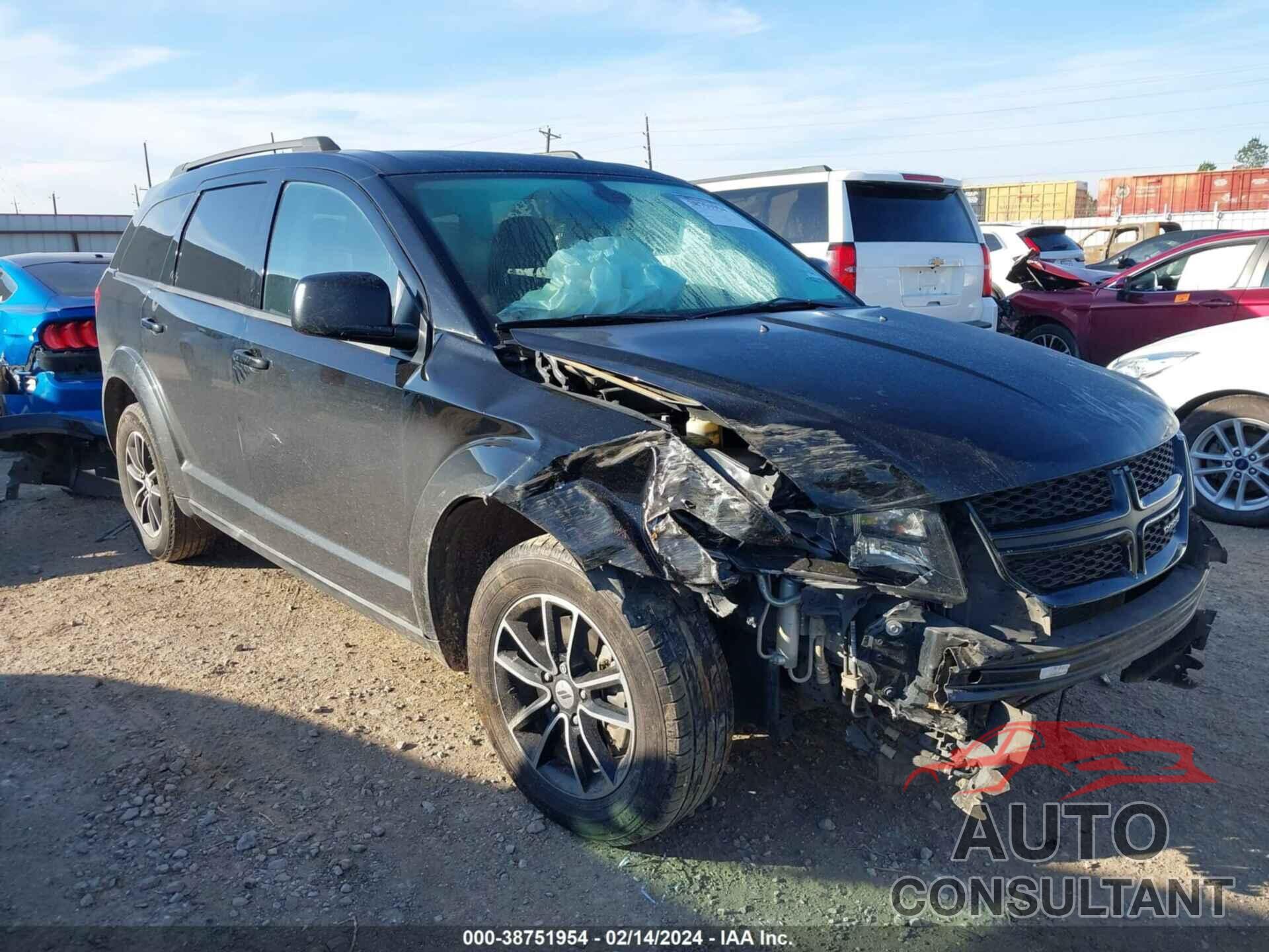 DODGE JOURNEY 2018 - 3C4PDCAB3JT532738