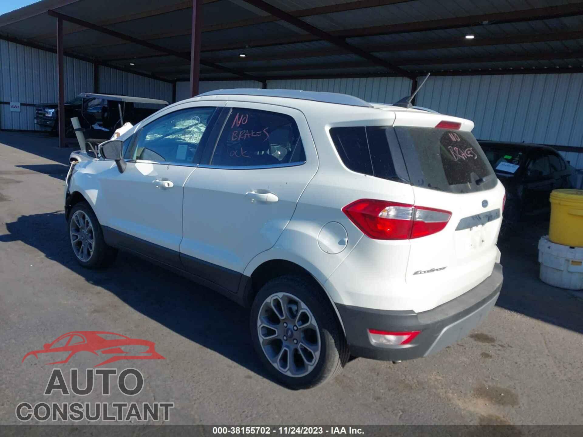 FORD ECOSPORT 2021 - MAJ6S3KL8MC397304