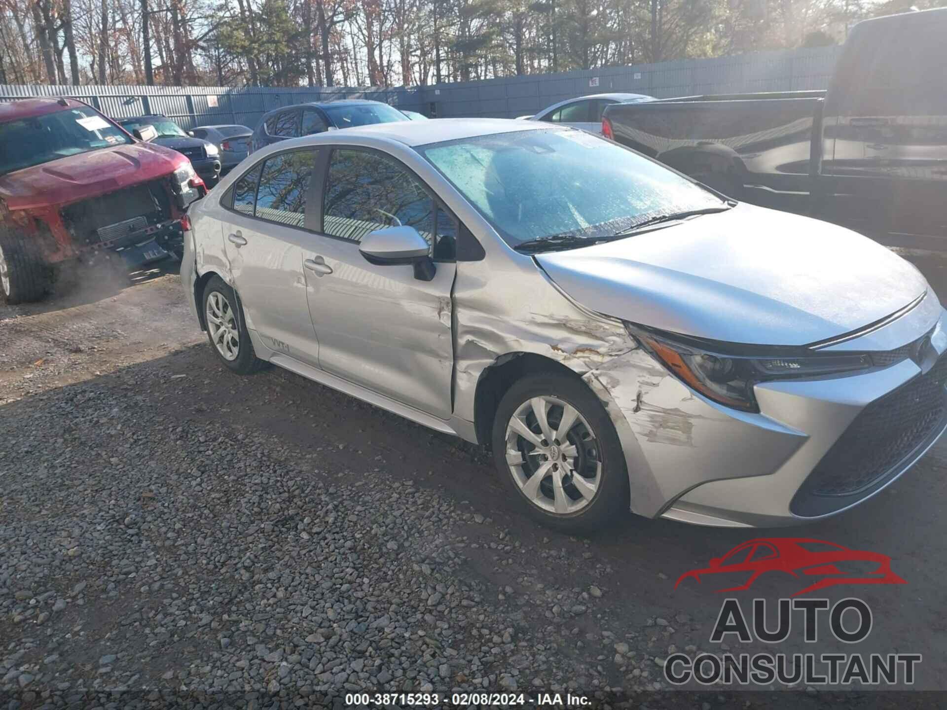 TOYOTA COROLLA 2021 - 5YFEPMAE6MP195231