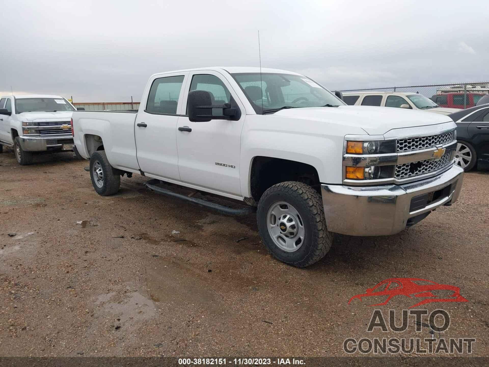 CHEVROLET SILVERADO 2500HD 2019 - 1GC1CREG7KF167378